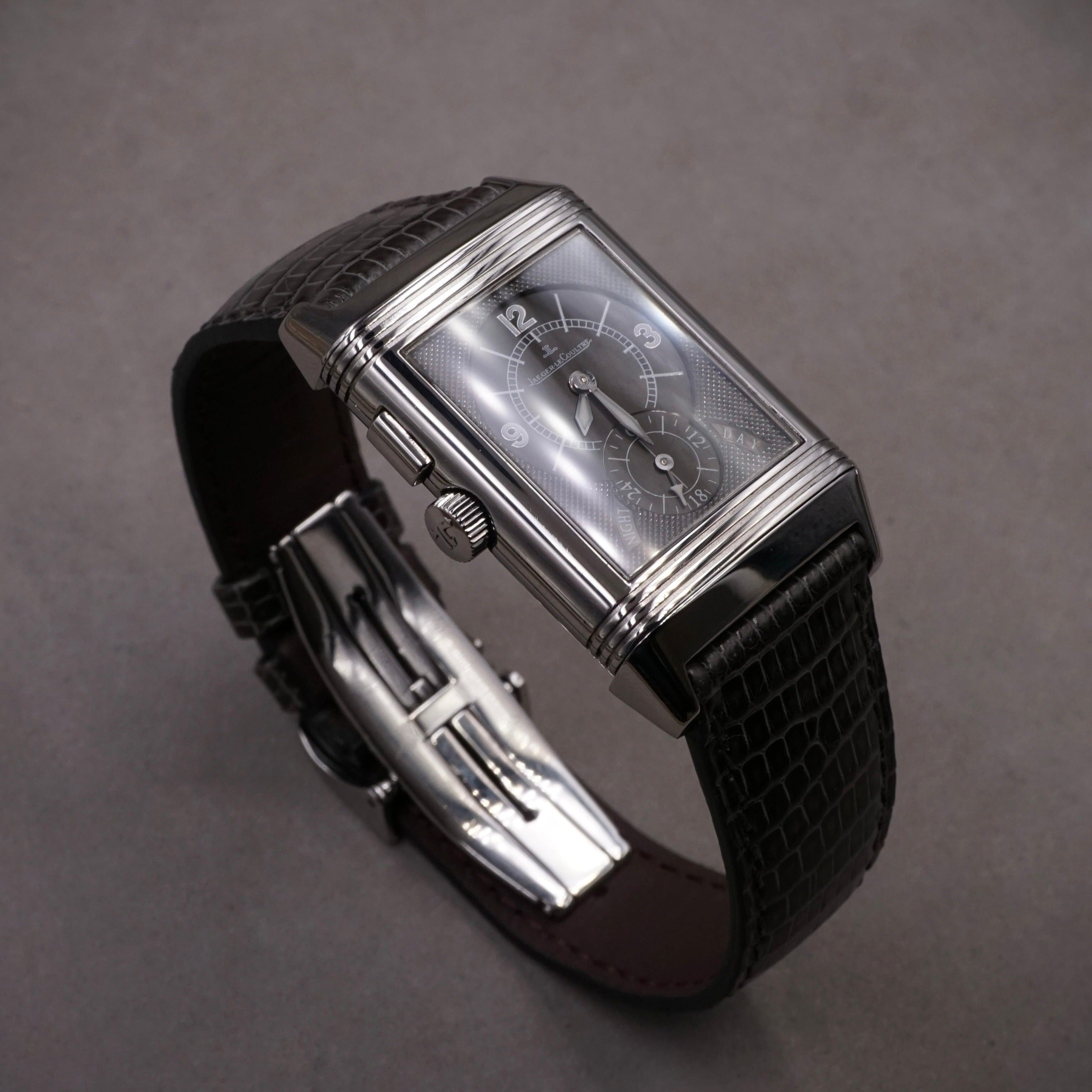 JAEGER LECOULTRE - REVERSO - DUOFACE BUTTON GMT