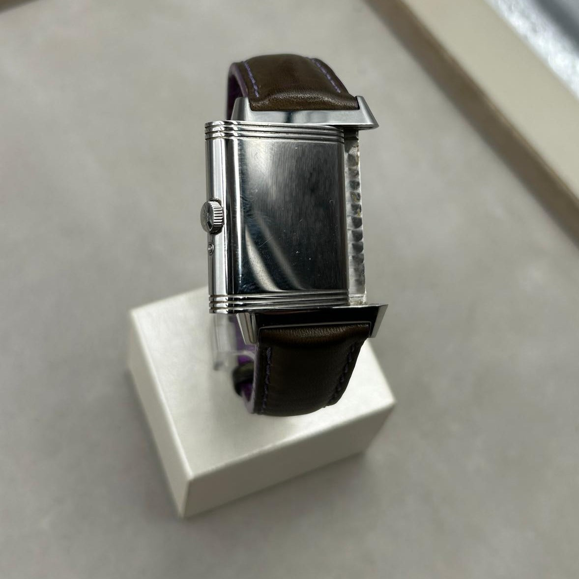 JAEGER-LECOULTRE REVERSO MONOFACE JOURS DATE