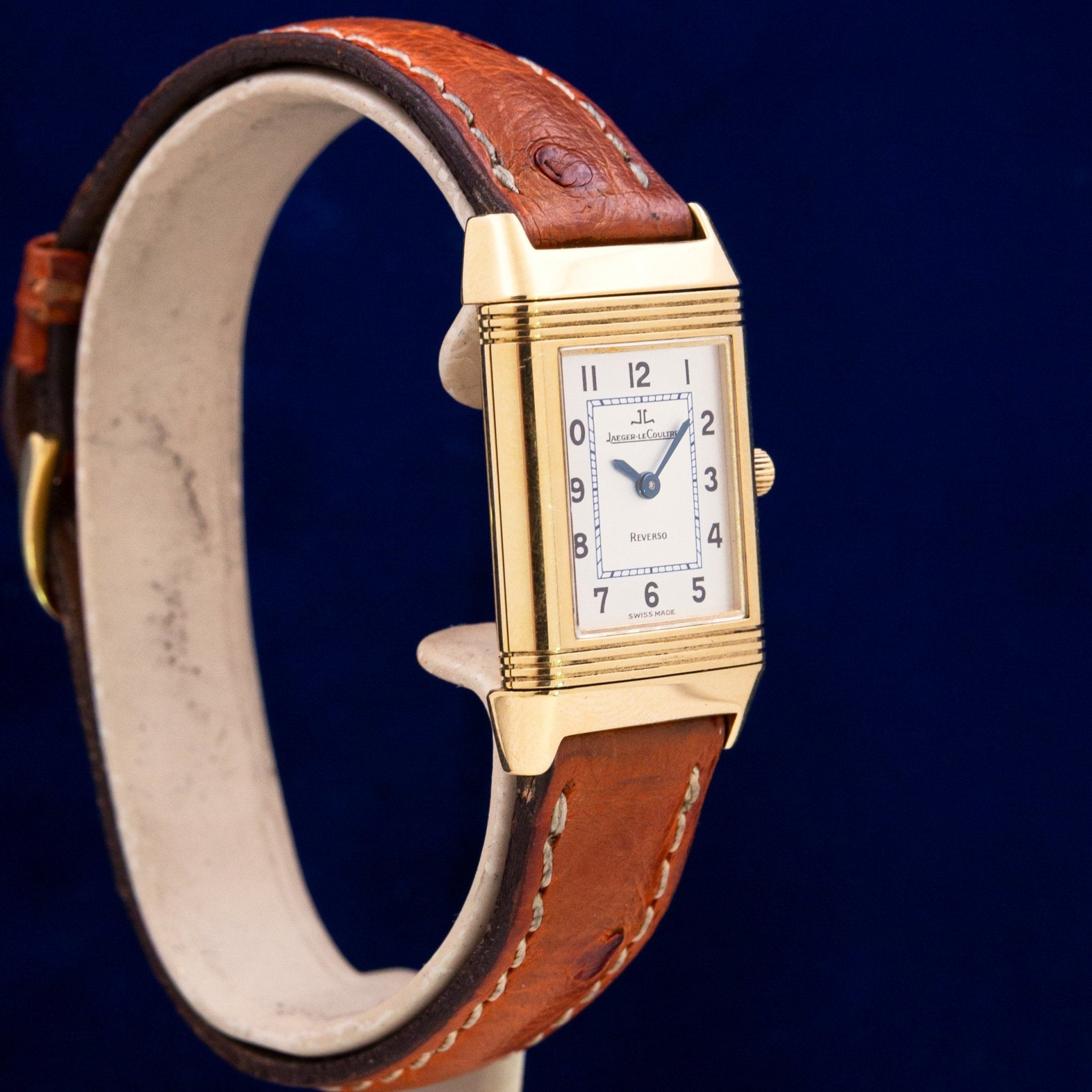 Jaeger-LeCoultre Reverso Lady Monoface Or Jaune Ref. 260.1.86, années 1990 - montre vintage - Contre-Temps Paris