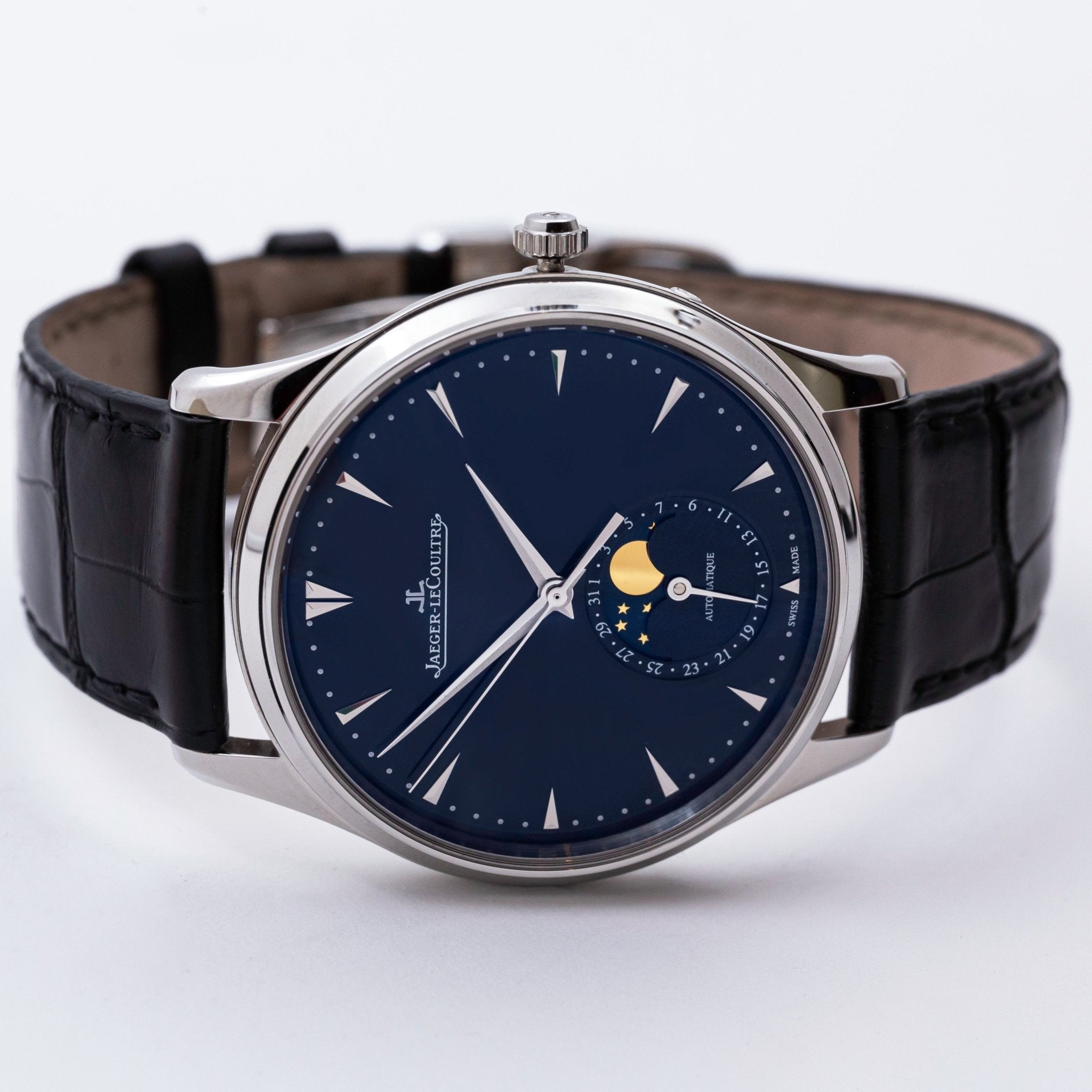 JAEGER - LECOULTRE MASTER ULTRA THIN MOON - montre vintage - Contre - Temps Paris