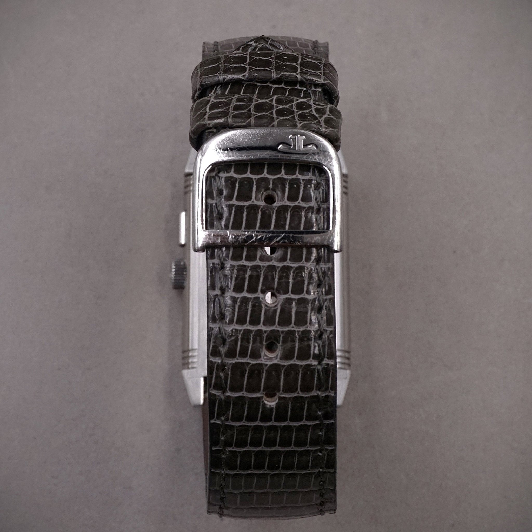 JAEGER - LECOULTRE REVERSO DUOFACE BOUTON GMT - montre vintage - Contre - Temps Paris