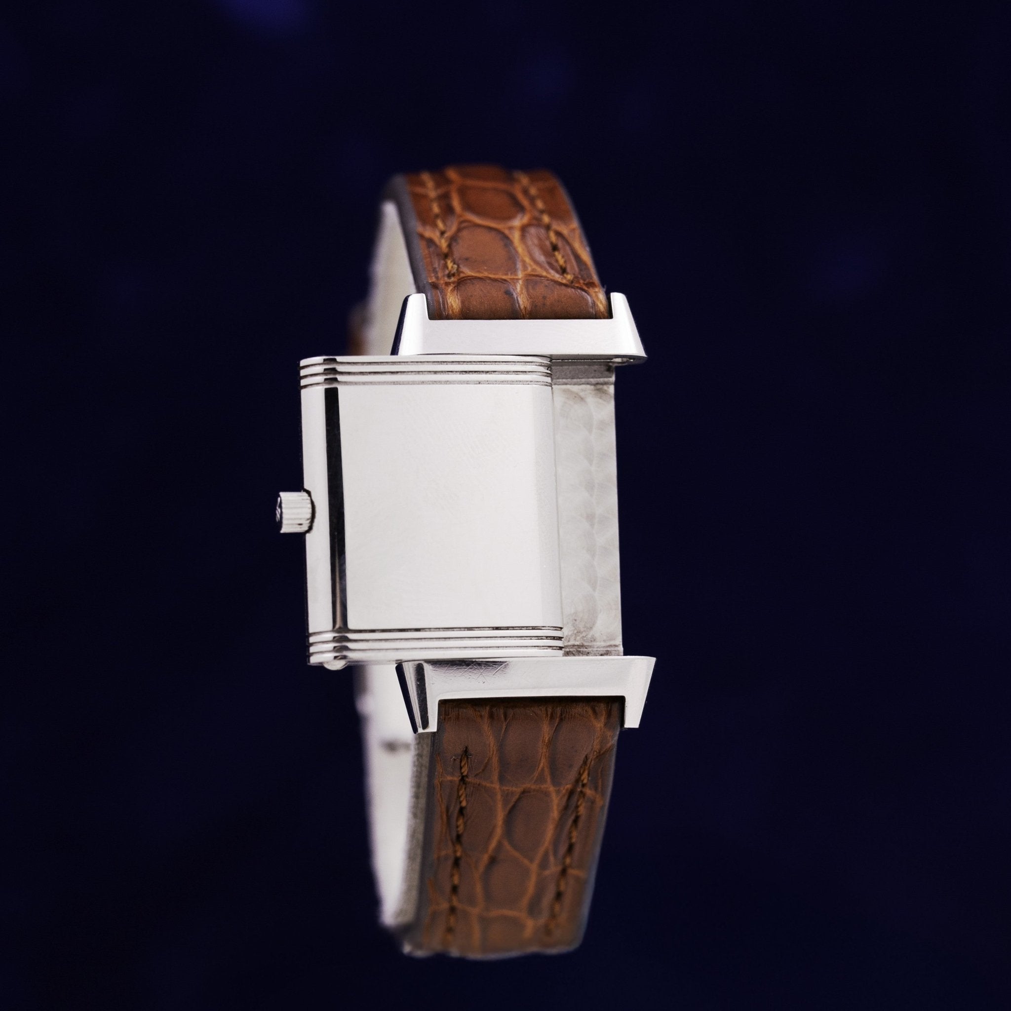 JAEGER - LECOULTRE REVERSO LADY MONOFACE ACIER - montre vintage - Contre - Temps Paris