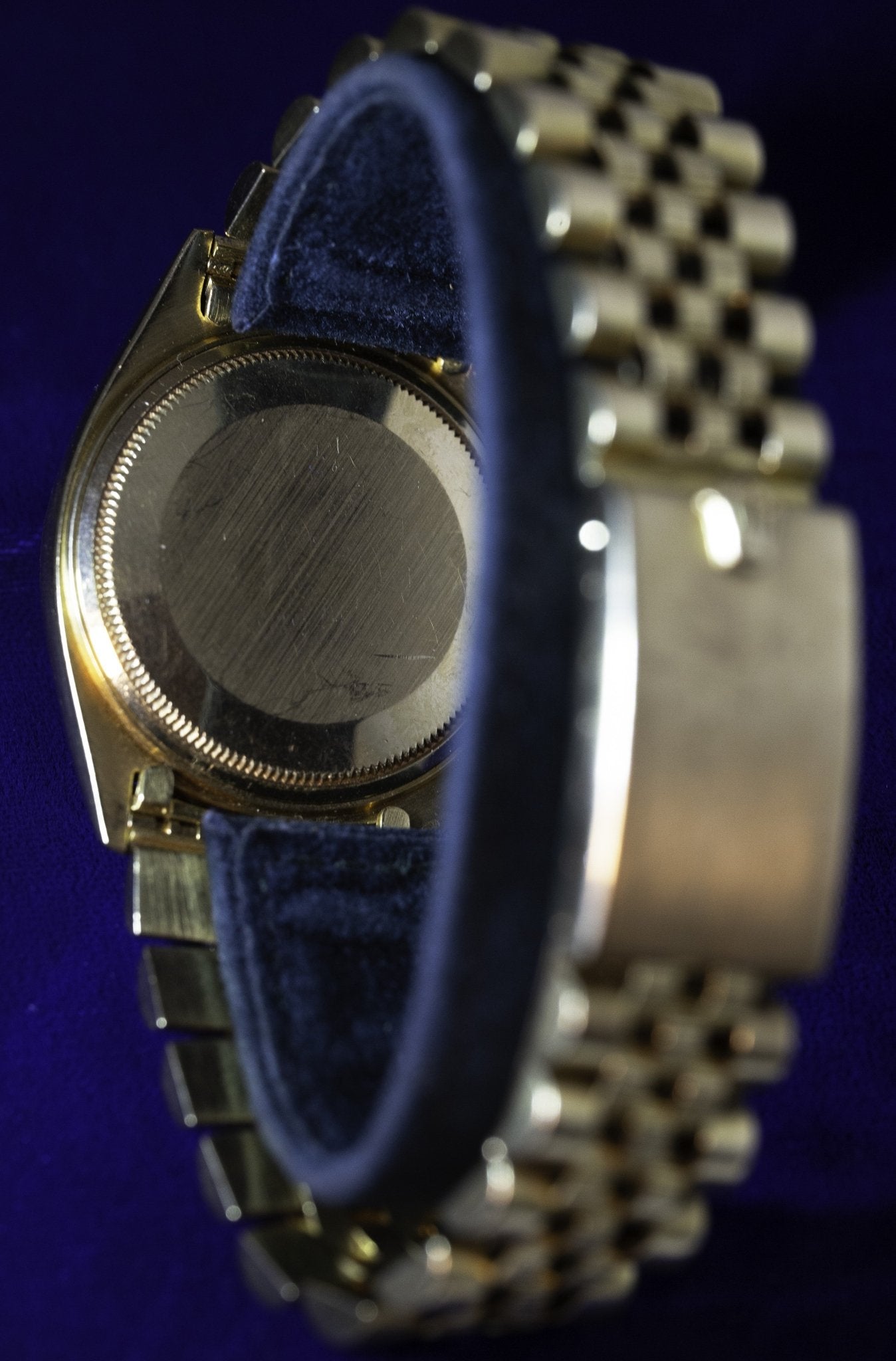 ROLEX DATEJUST OR JAUNE - montre vintage - Contre - Temps Paris