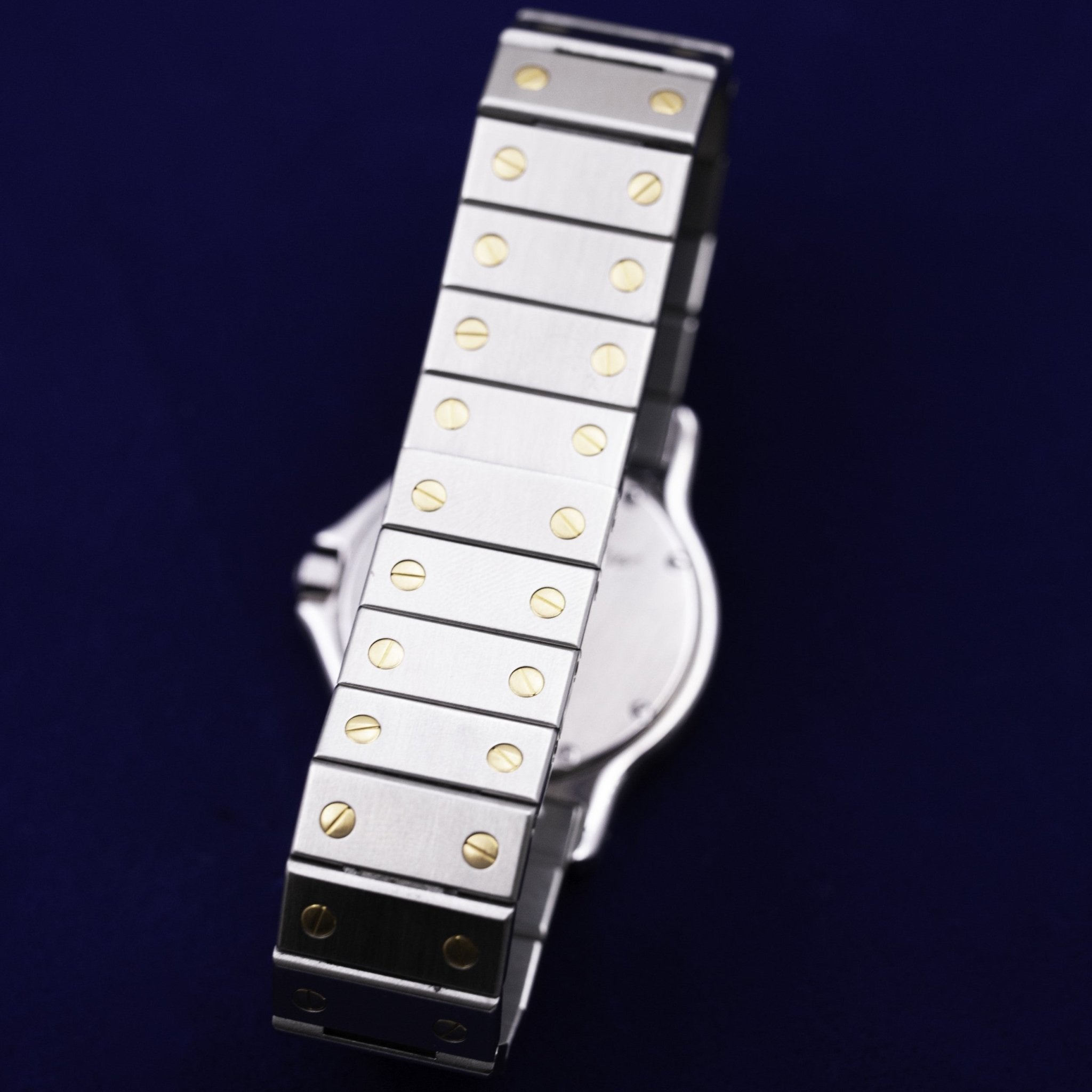 CARTIER SANTOS OCTOGONALE HOMME - montre vintage - Contre - Temps Paris