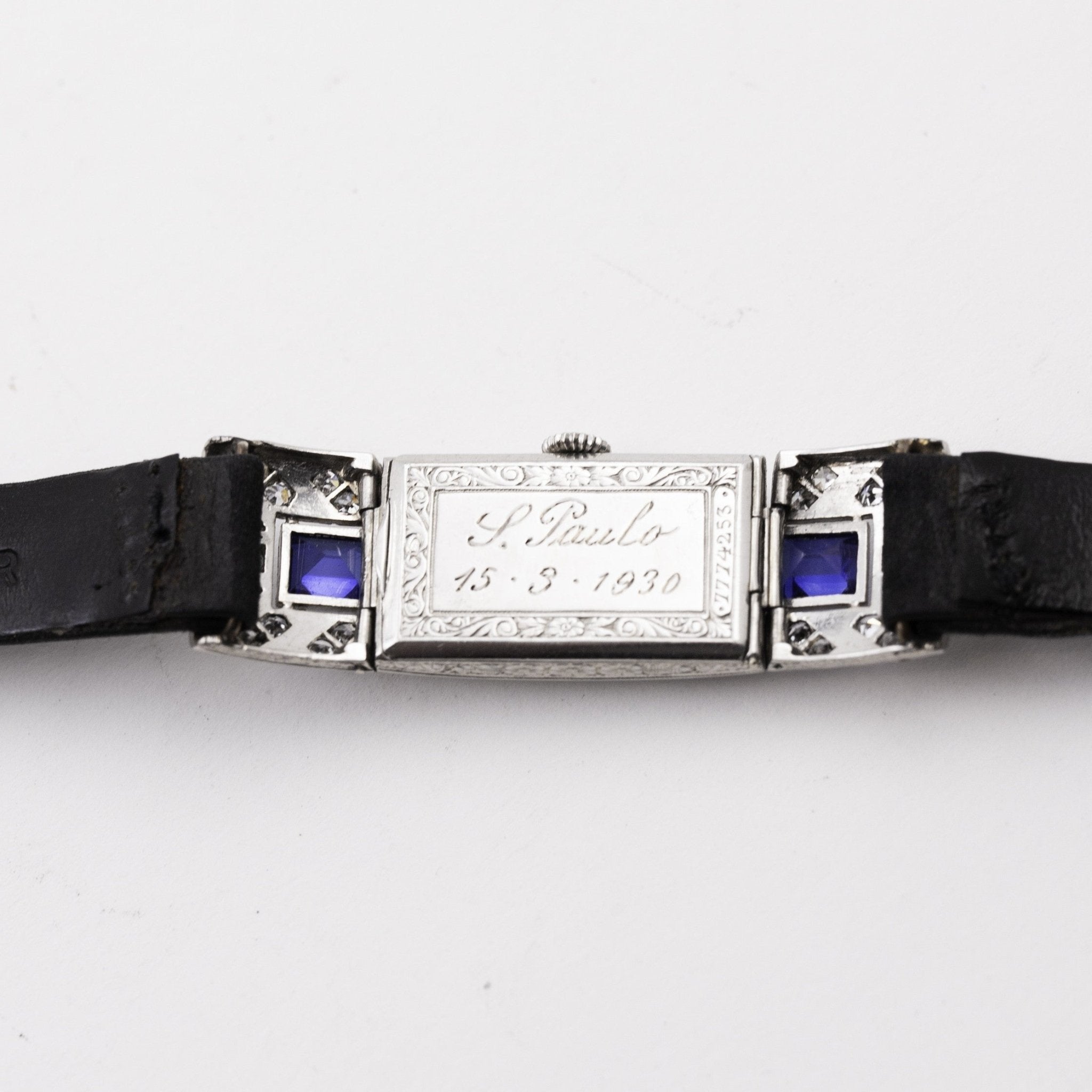OMEGA LADY HAUTE - JOAILLERIE ART - DECO - montre vintage - Contre - Temps Paris