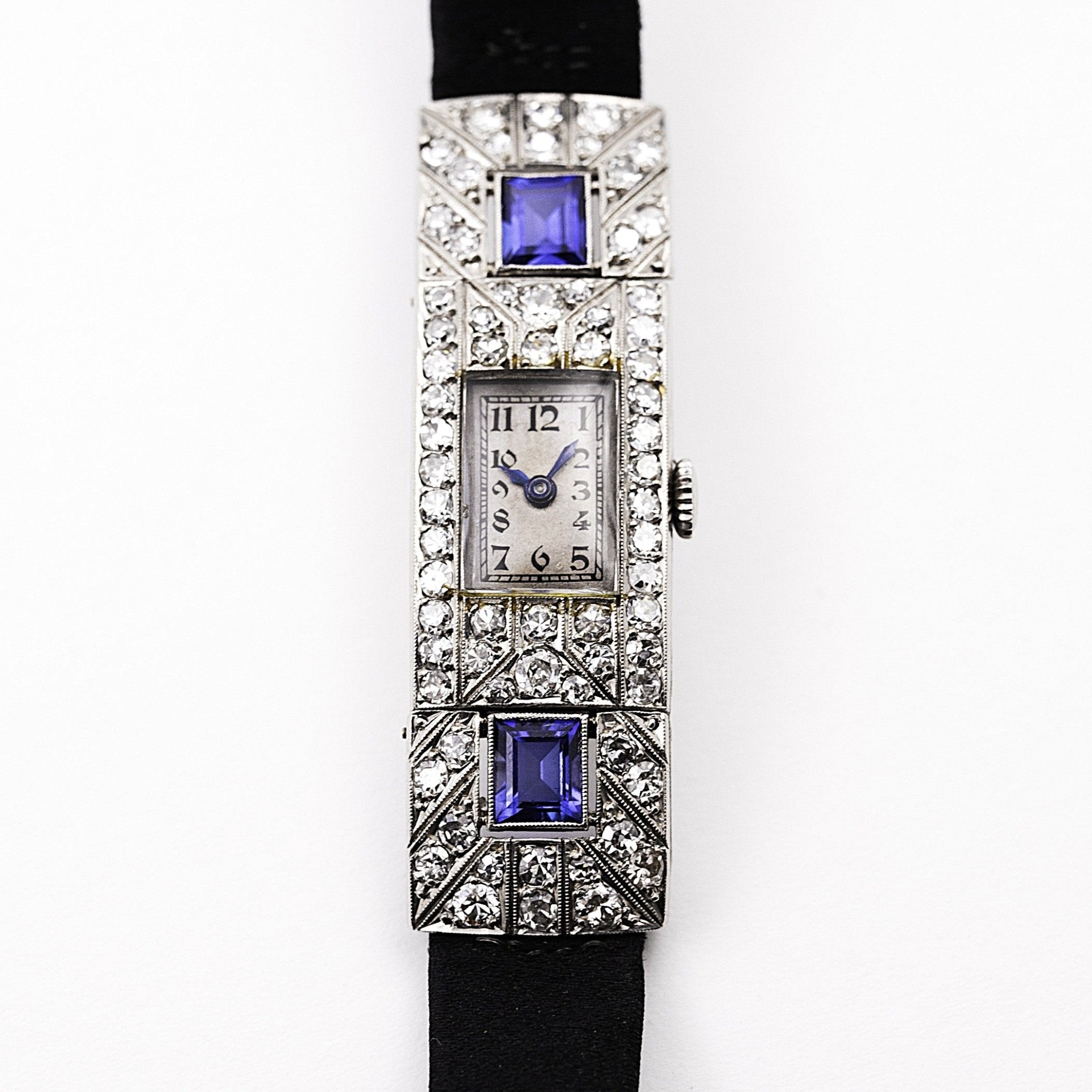 OMEGA LADY HAUTE - JOAILLERIE ART - DECO - montre vintage - Contre - Temps Paris