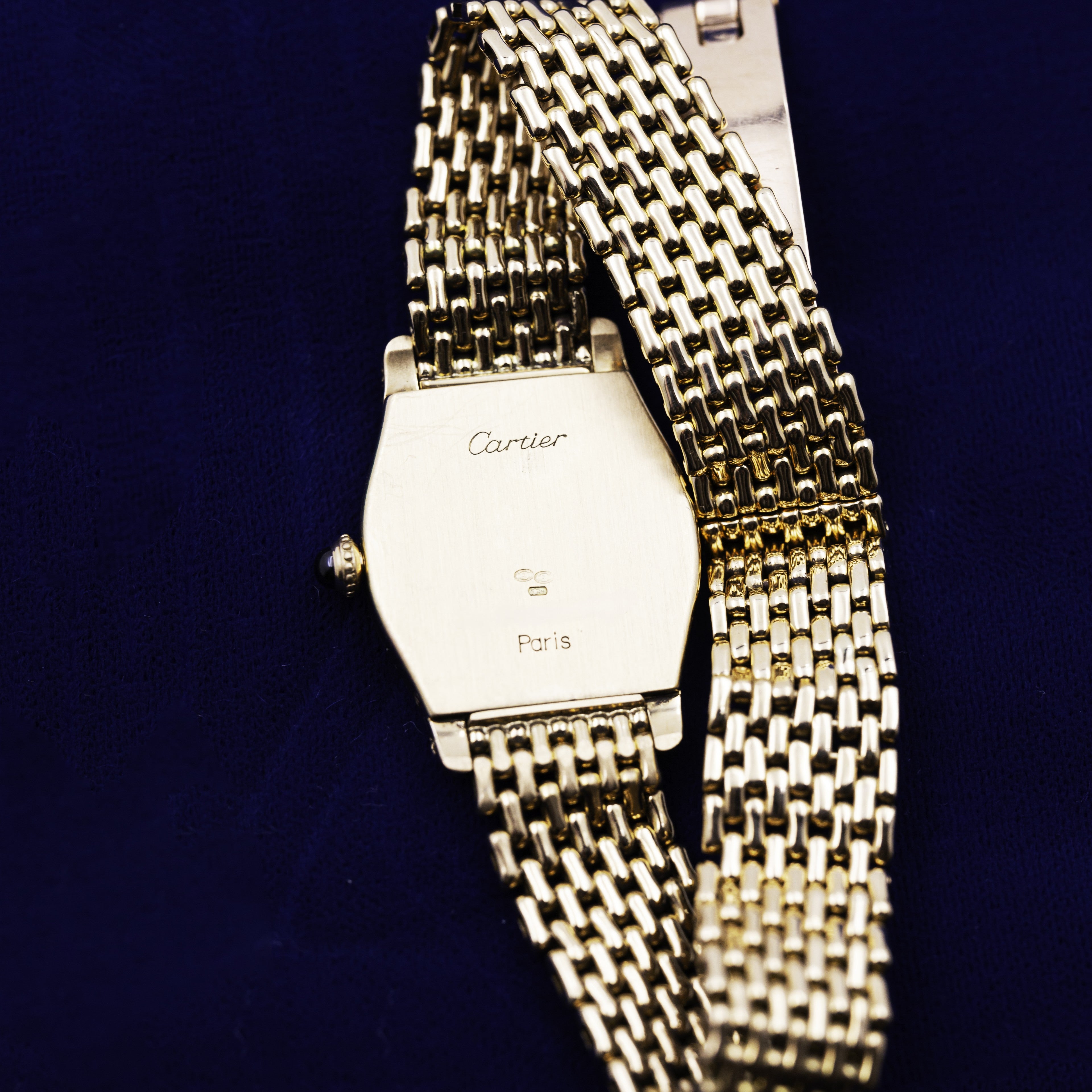 CARTIER TORTUE - YELLOW GOLD