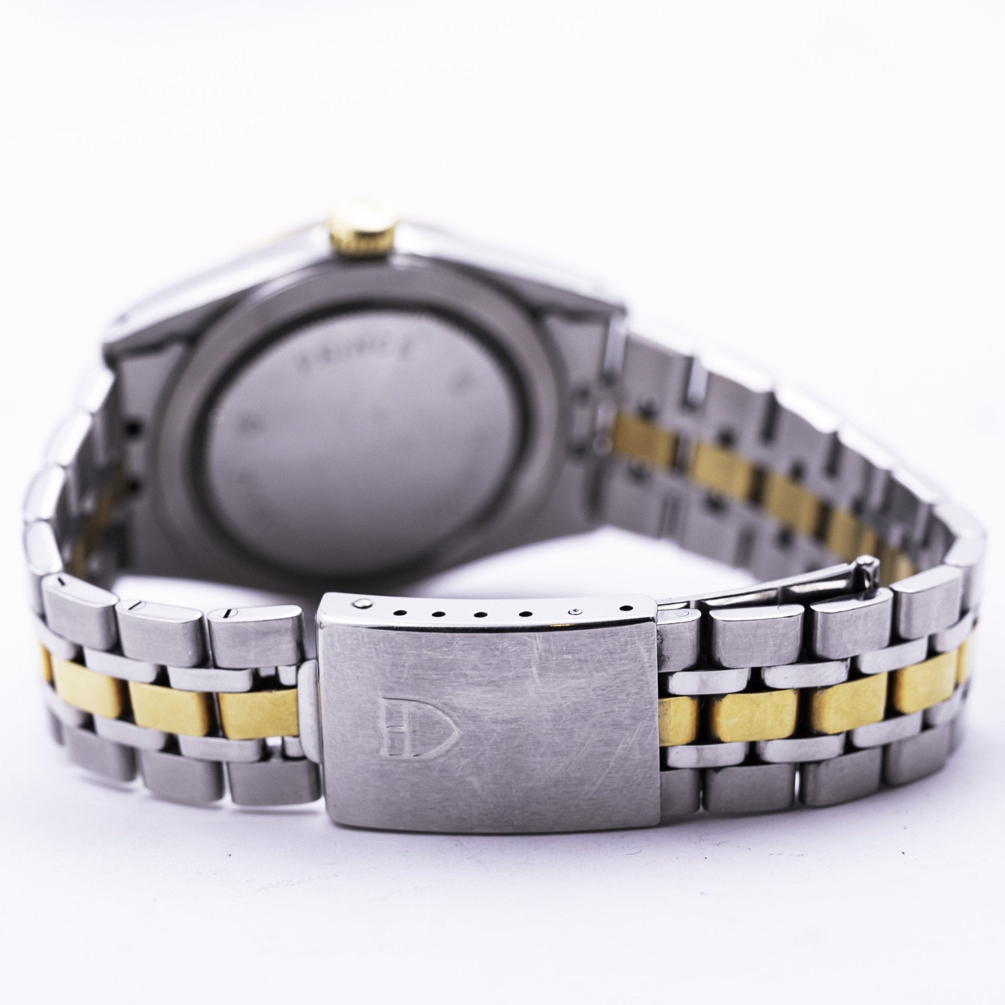 TUDOR PRINCE DATE DAY BICOLORE INDEXES DIAMANTS - montre vintage - Contre - Temps Paris