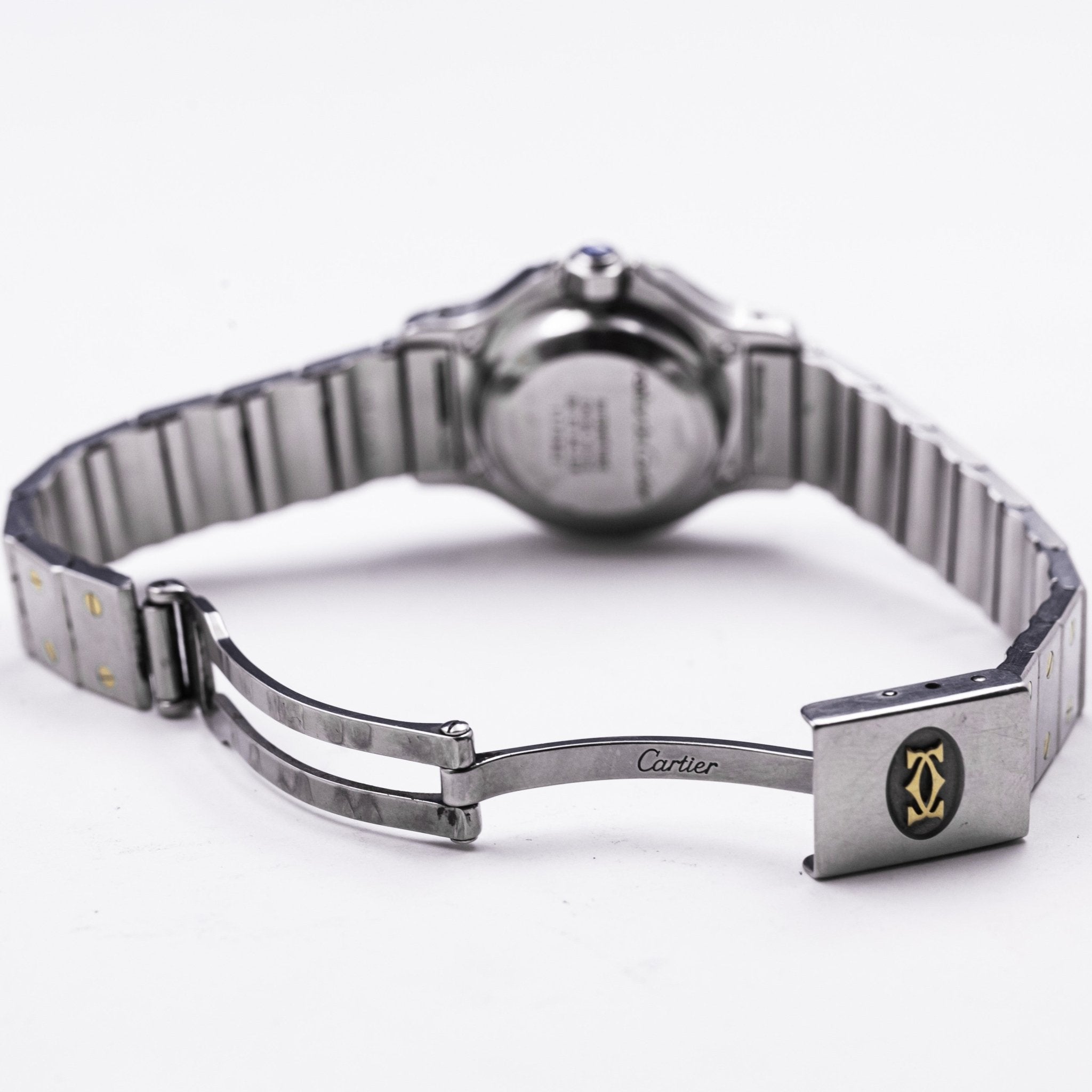 CARTIER SANTOS OCTOGONALE LADY - montre vintage - Contre - Temps Paris