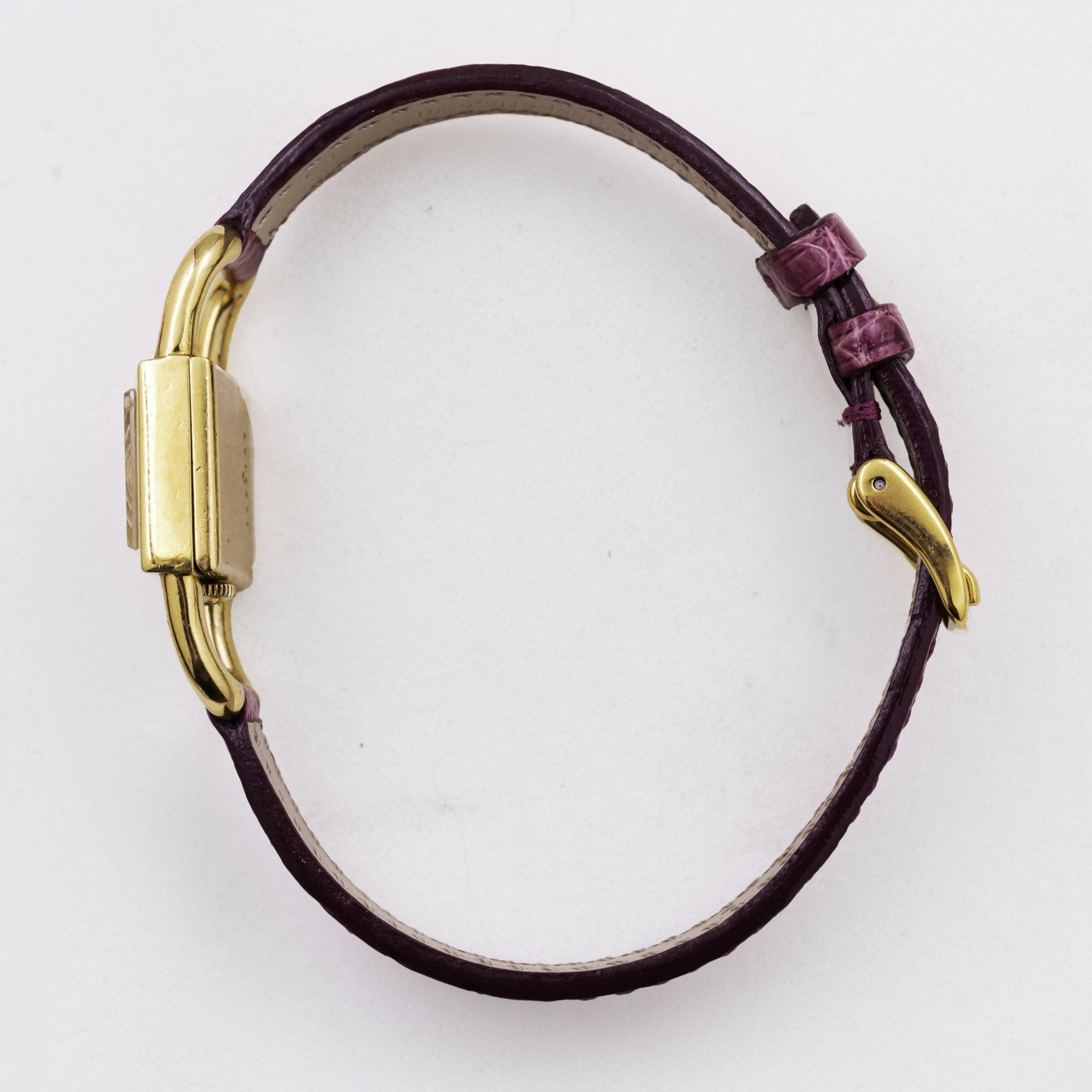 JAEGER - LECOULTRE ETRIER OR JAUNE - montre vintage - Contre - Temps Paris