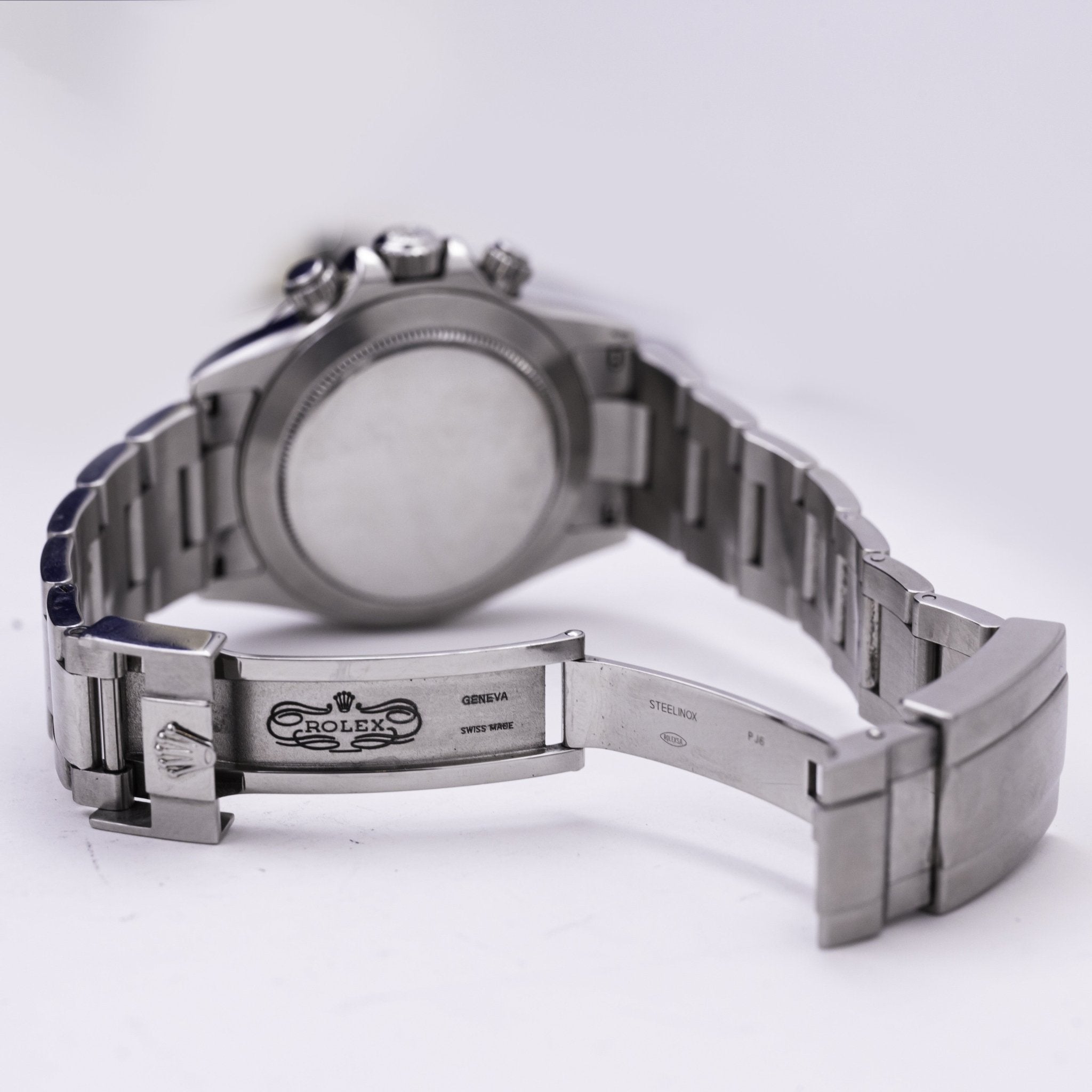 ROLEX COSMOGRAPH DAYTONA ACIER ref 116520 - montre vintage - Contre - Temps Paris