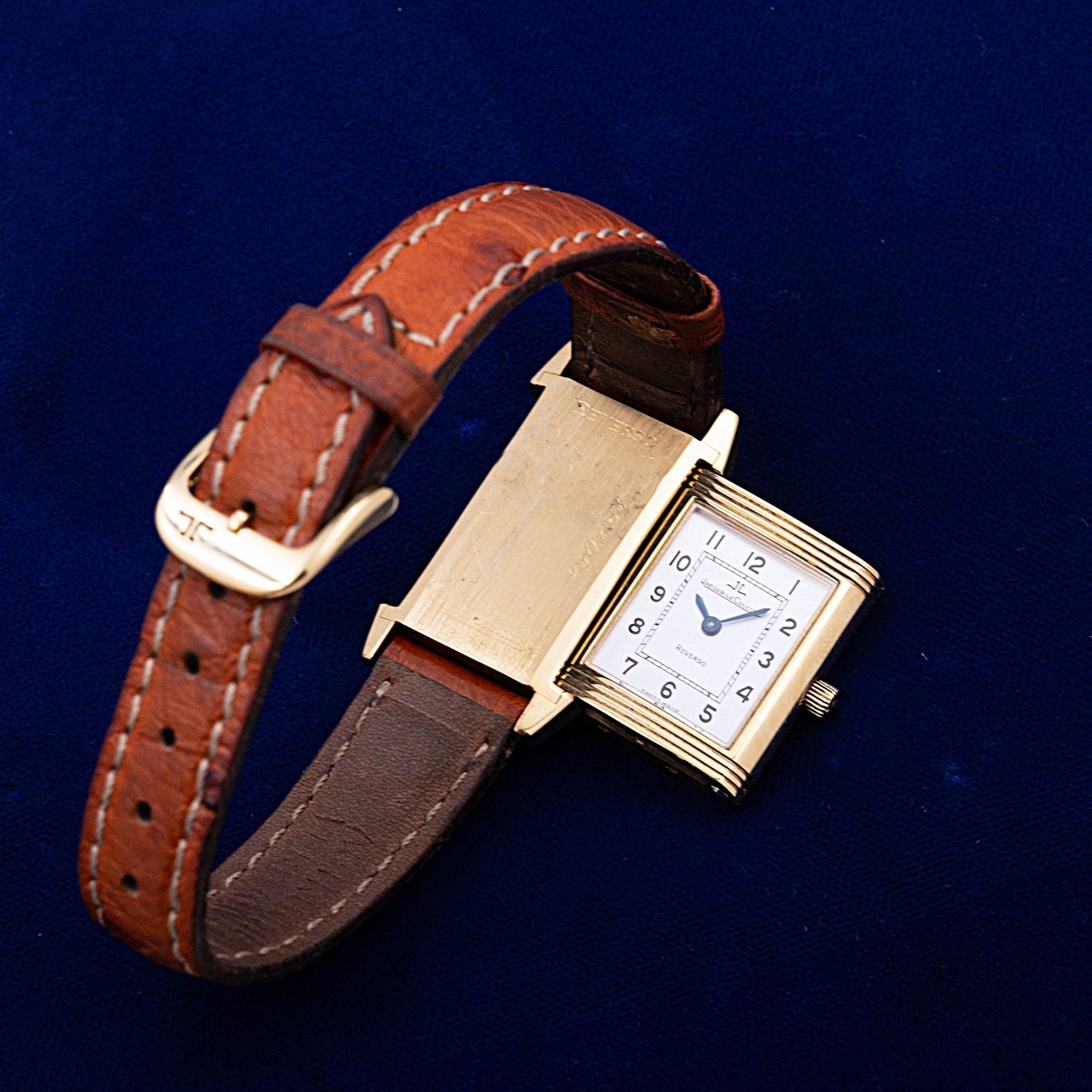Jaeger-LeCoultre Reverso Lady Monoface Or Jaune Ref. 260.1.86, années 1990 - montre vintage - Contre-Temps Paris