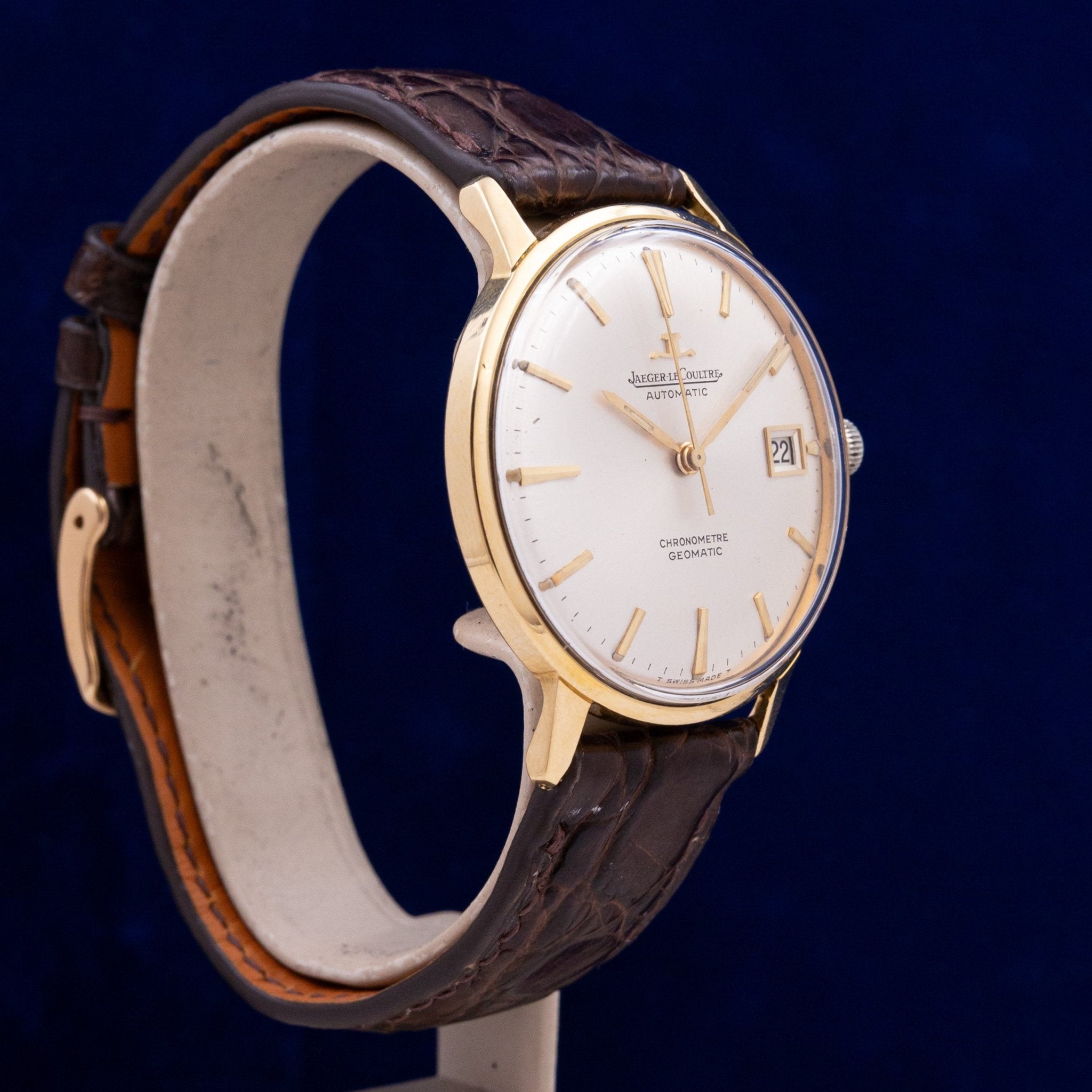 JAEGER - LECOULTRE GEOMATIC CHRONOMETRE OR - montre vintage - Contre - Temps Paris