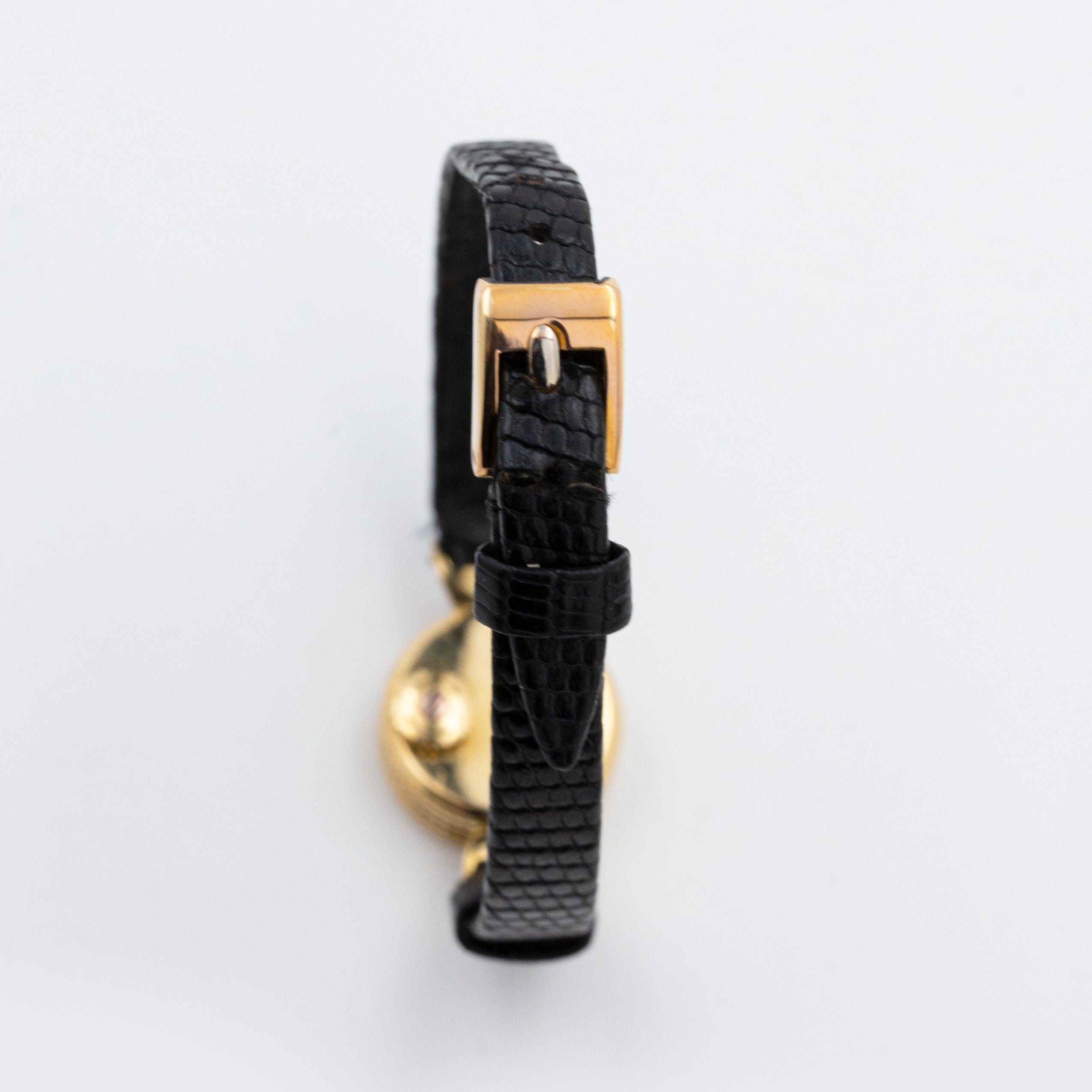 PIAGET LADY ROUND GOLD AND DIAMONDS