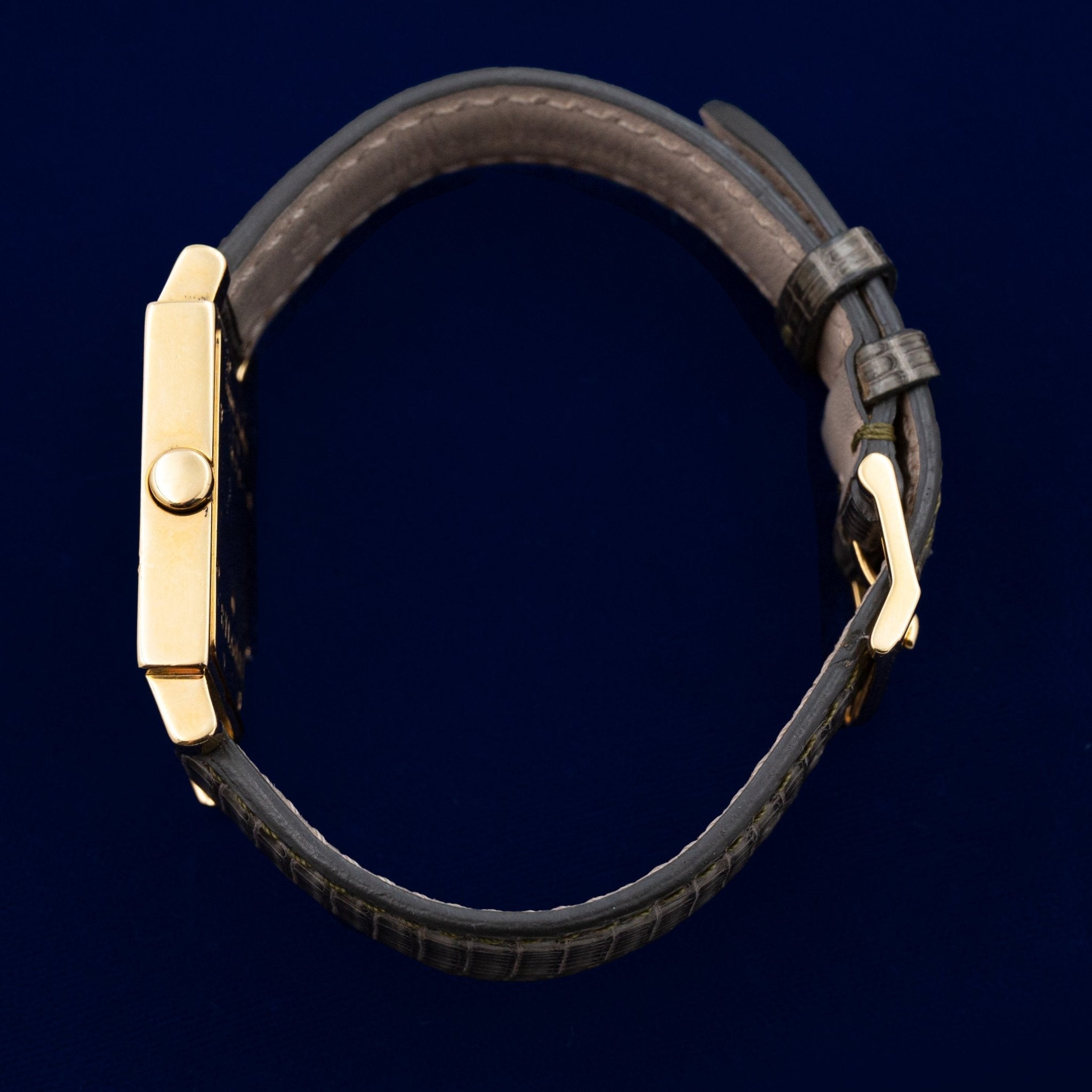 BULGARI "QUADRATO" OR 18K - montre vintage - Contre - Temps Paris