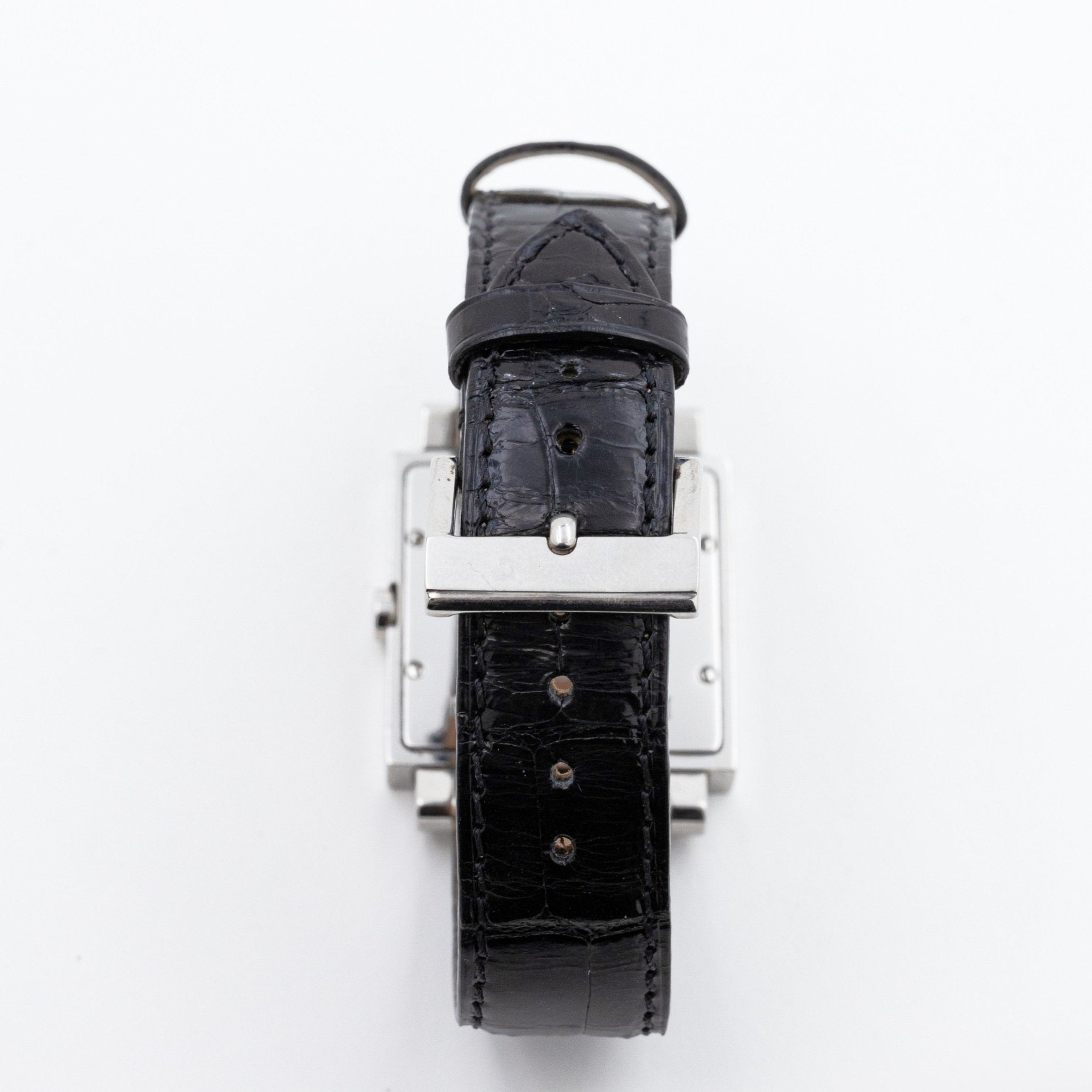 BULGARI QUADRATO LADY ACIER - montre vintage - Contre - Temps Paris