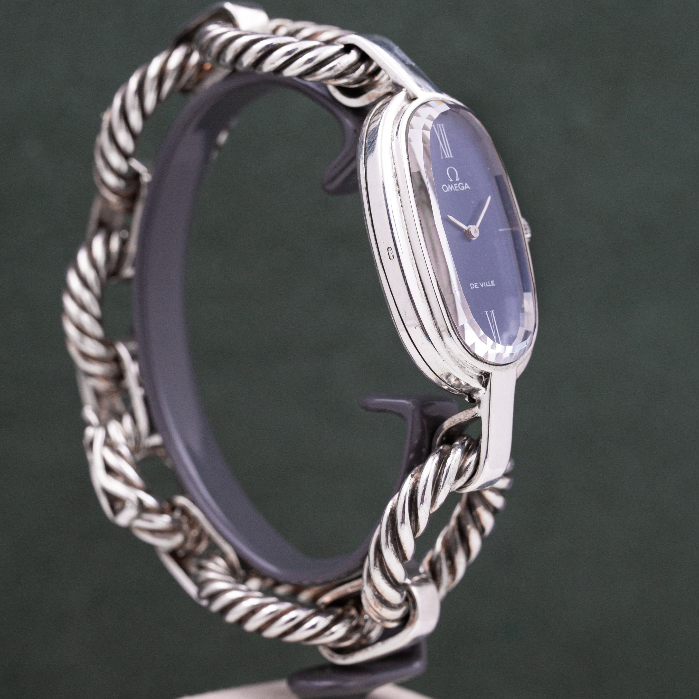 OMEGA DE VILLE LADY SILVER