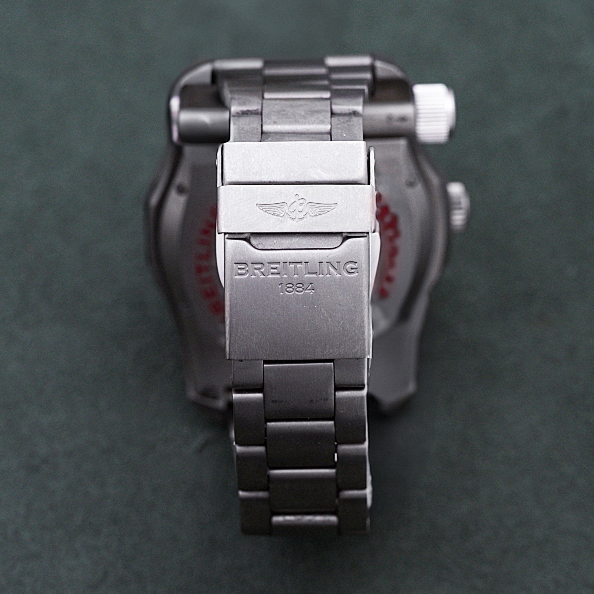 BREITLING EMERGENCY TITANE - montre vintage - Contre - Temps Paris
