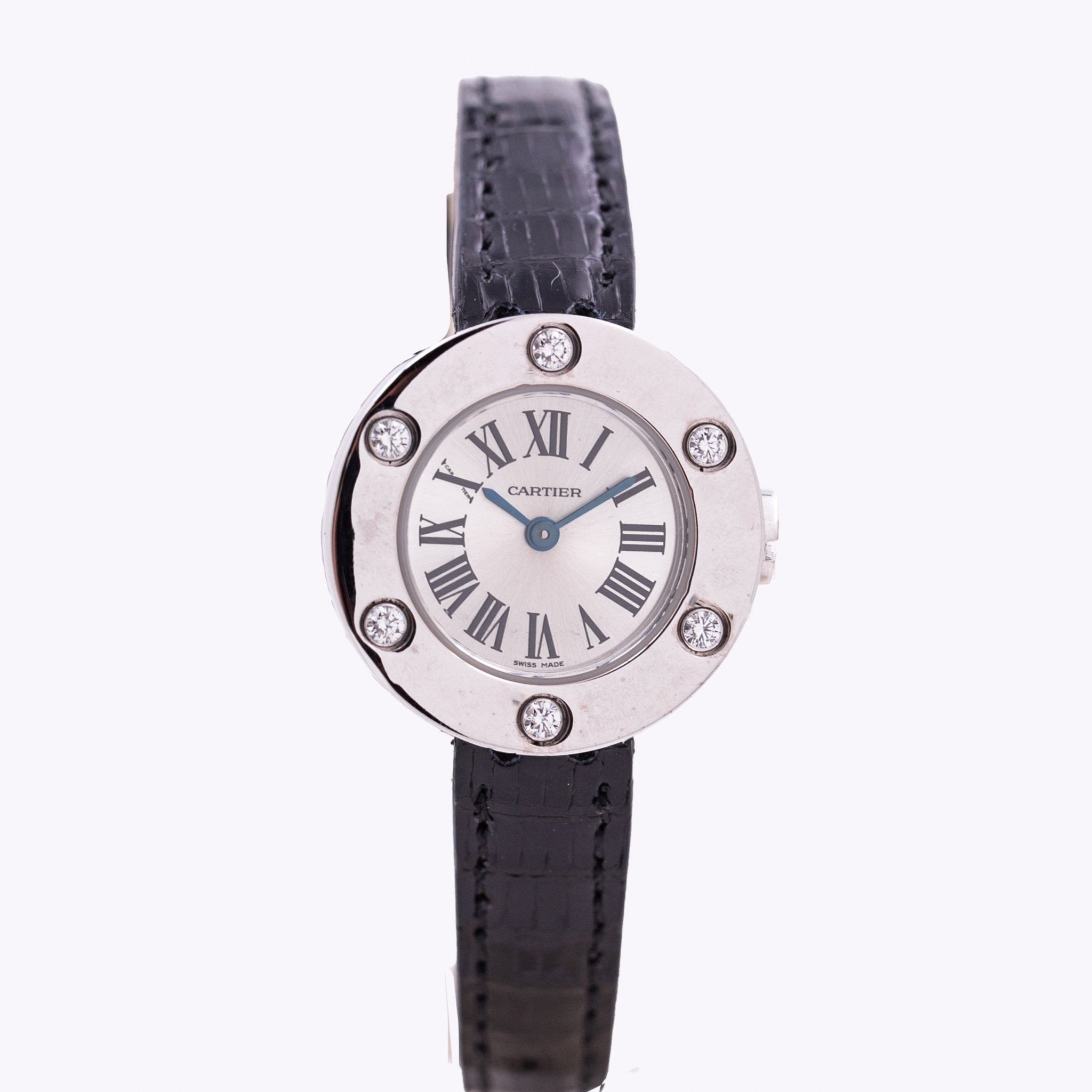 CARTIER MONTRE LOVE OR BLANC ET DIAMANTS - montre vintage - Contre - Temps Paris