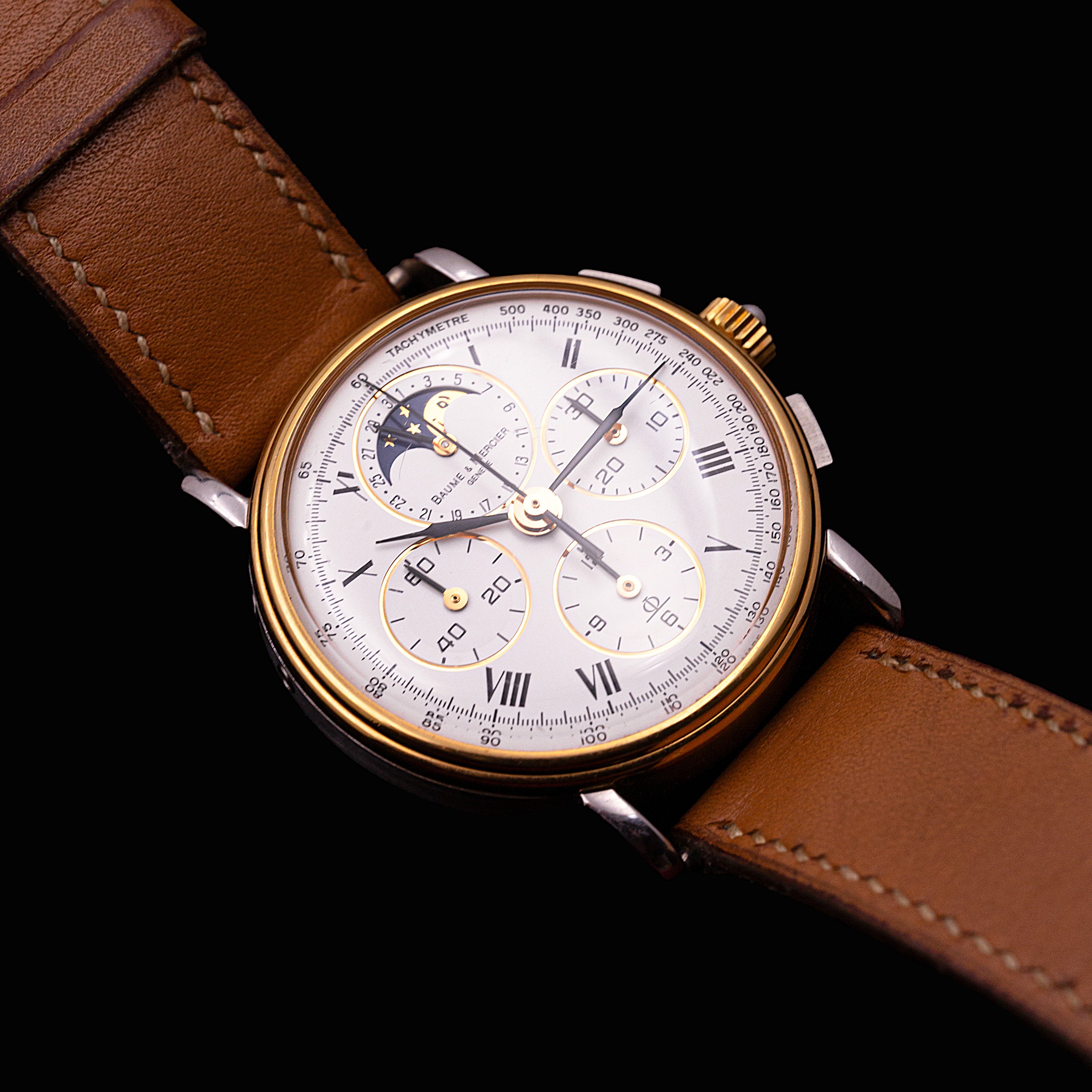 BAUME & MERCIER CHRONOGRAPHE PHASES DE LUNE