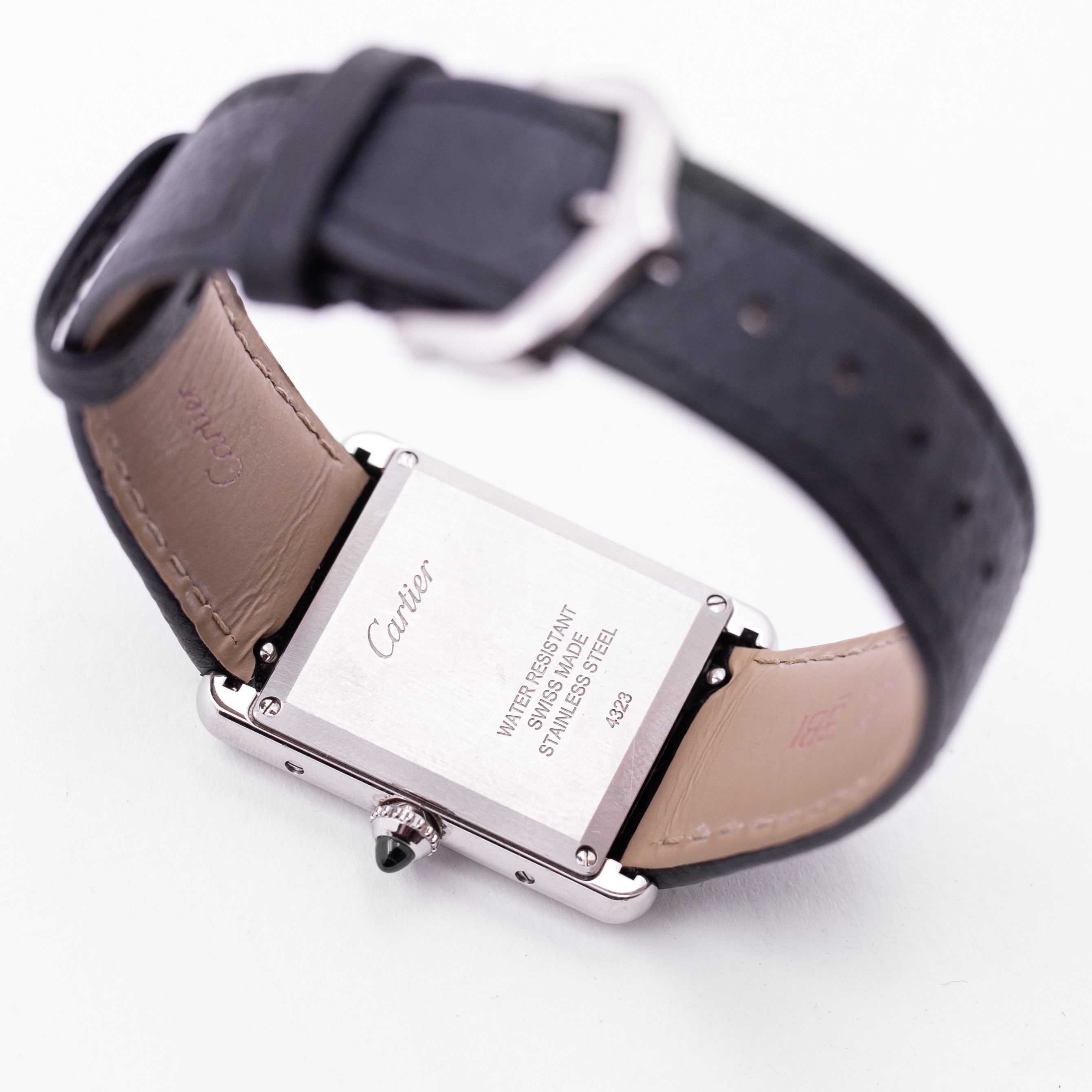 CARTIER TANK HOMME ACIER