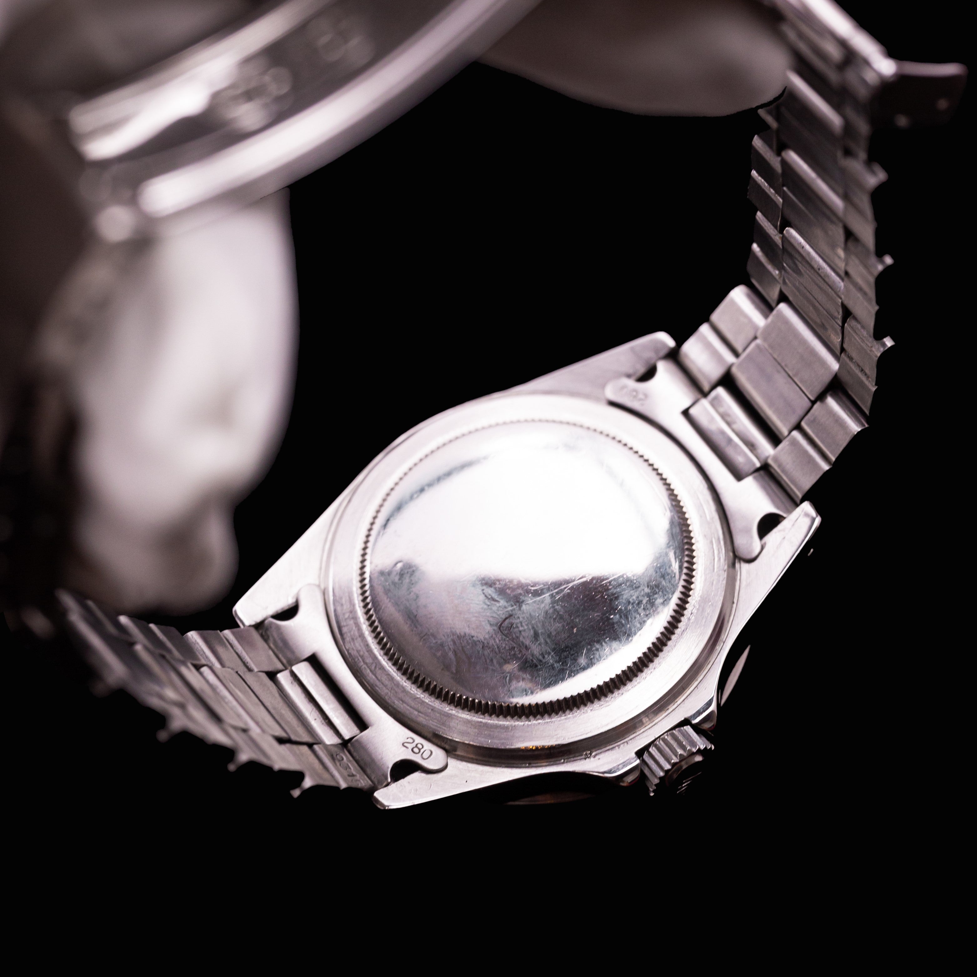 ROLEX SUBMARINER REF 5513 "LUNETTE TROPICALE"