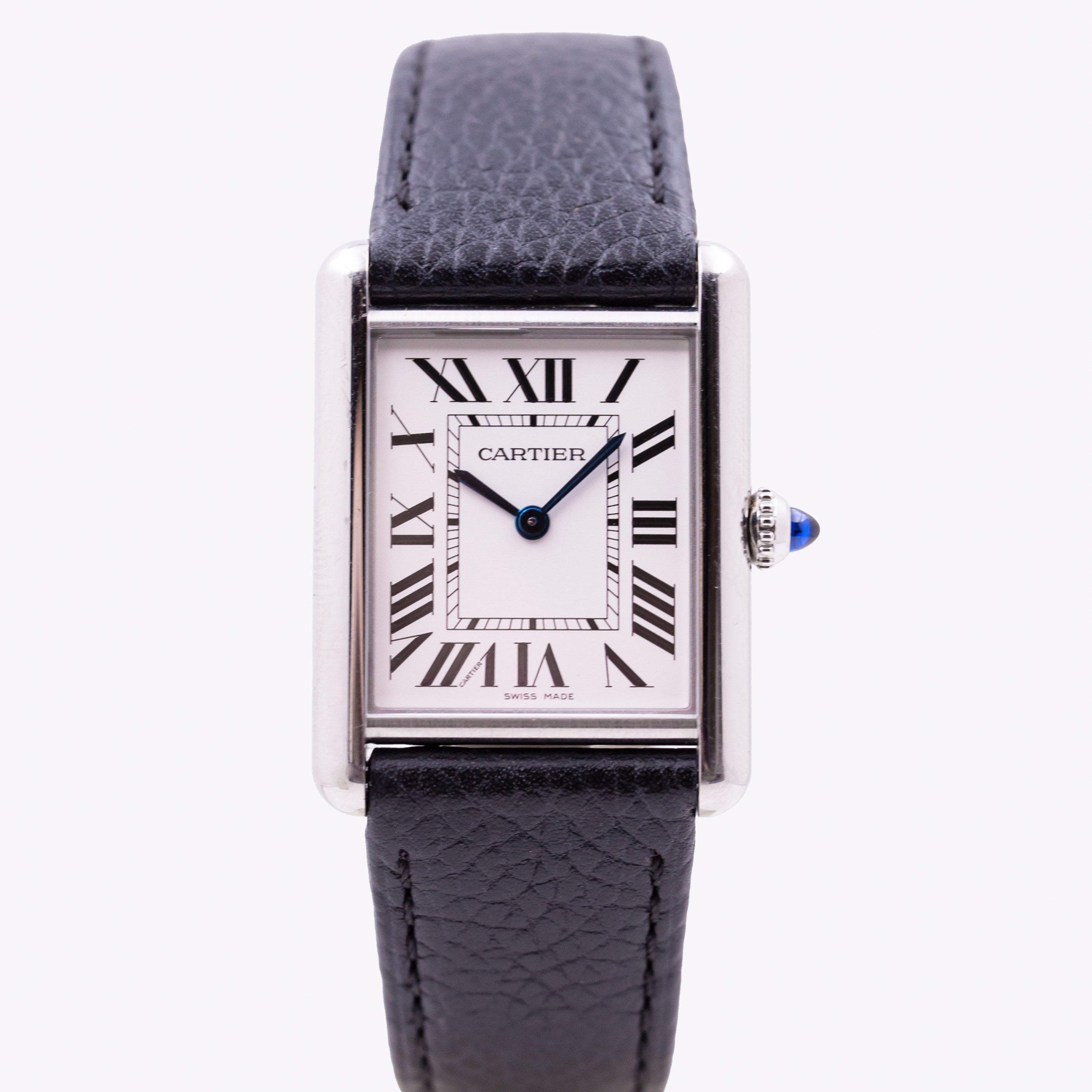 CARTIER TANK HOMME ACIER
