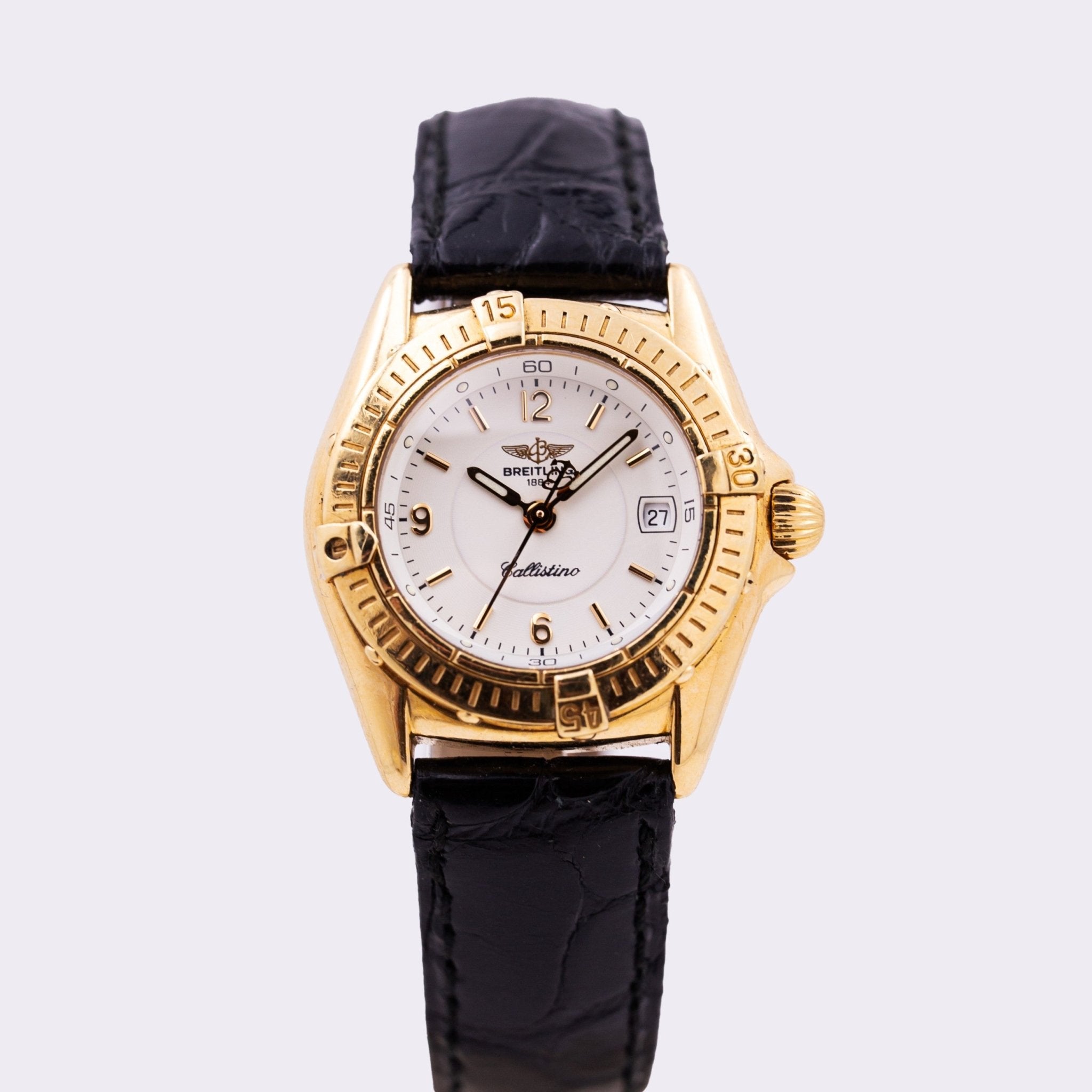 BREITLING CALLISTINO LADY OR - montre vintage - Contre - Temps Paris