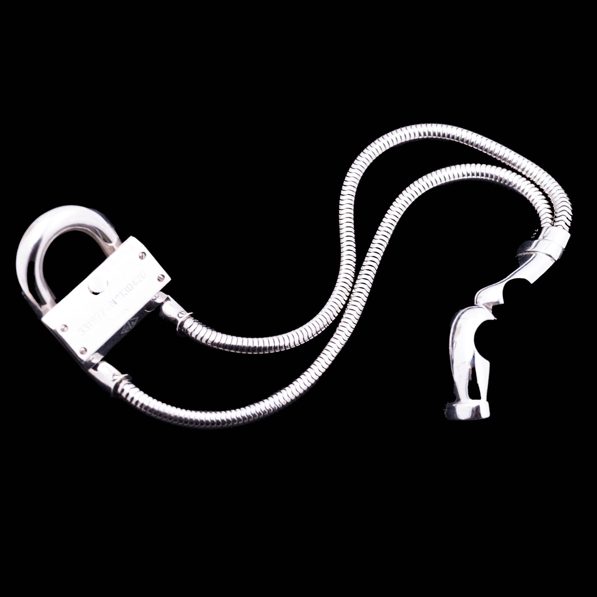 VAN CLEEF & ARPELS CADENAS VINTAGE II OR BLANC - montre vintage - Contre - Temps Paris