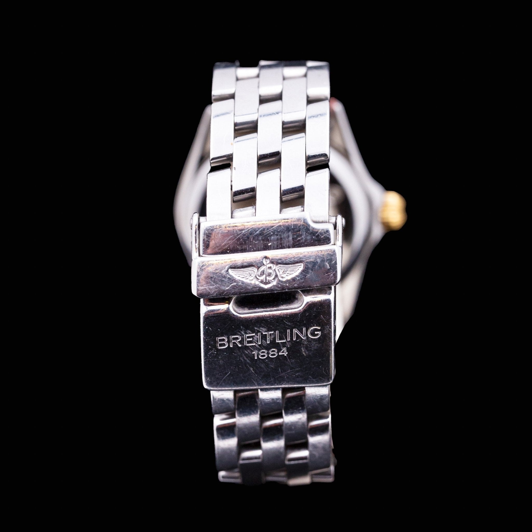 BREITLING CALLISTINO LADY ACIER BICOLORE - montre vintage - Contre - Temps Paris