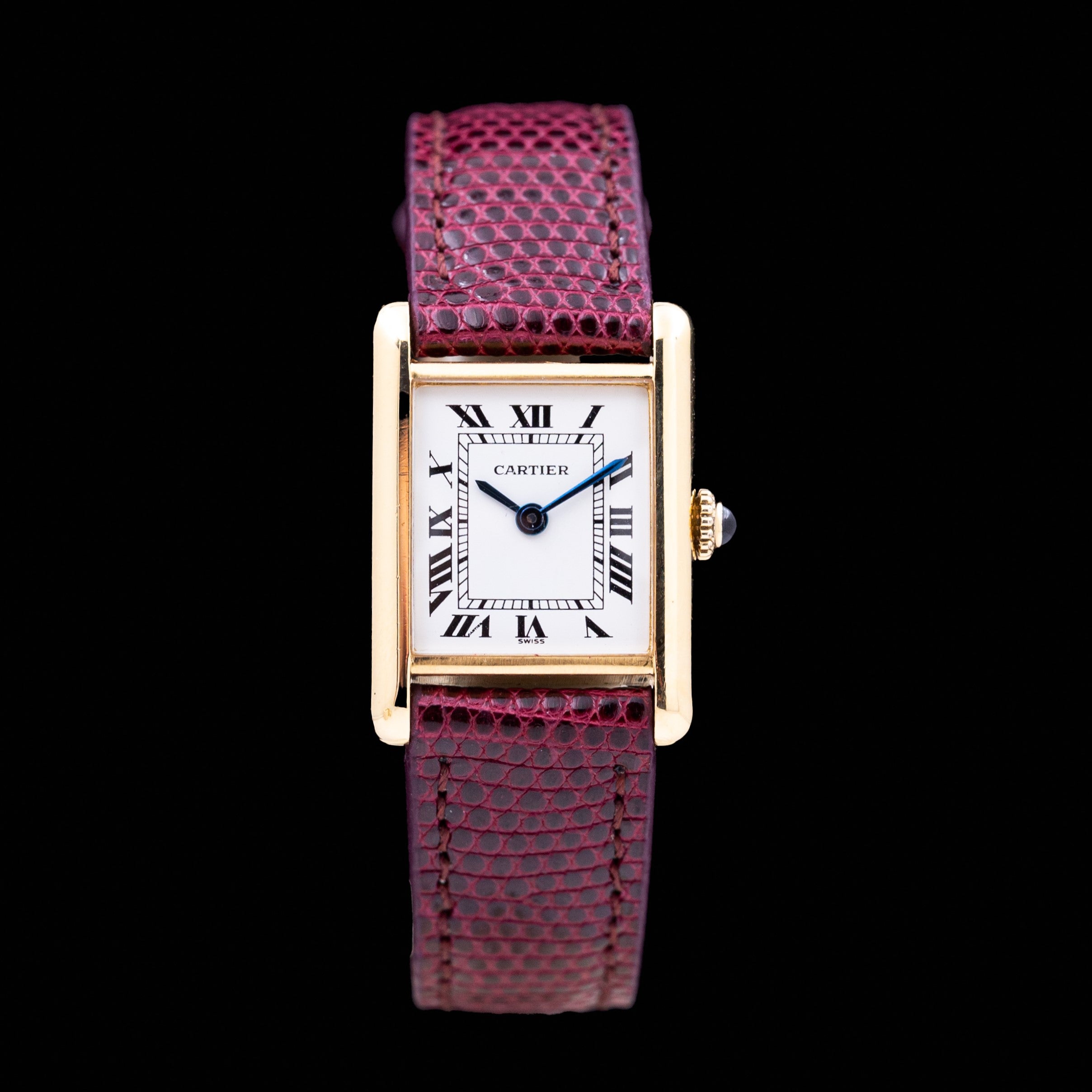 CARTIER TANK LOUIS CARTIER FEMME OR