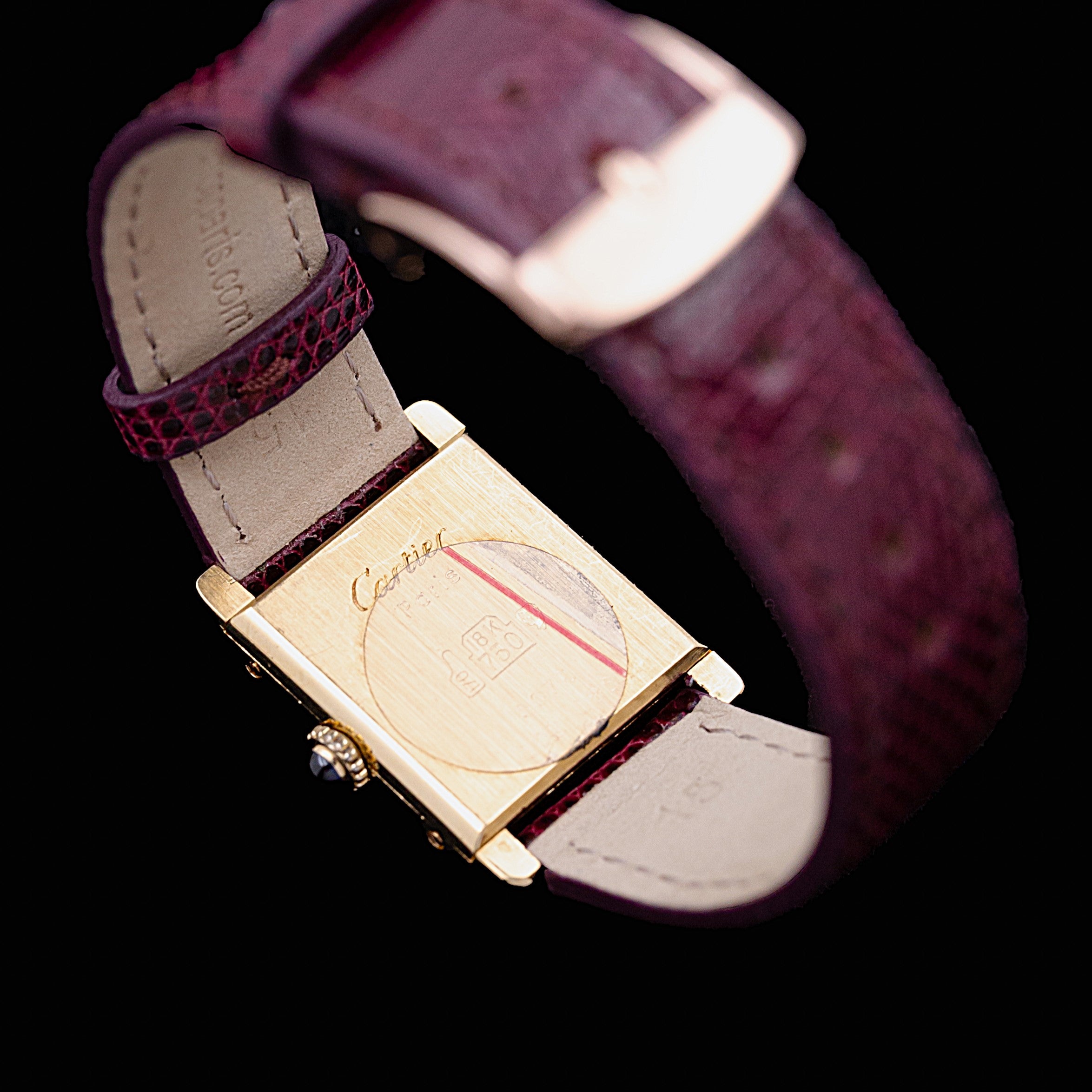 CARTIER TANK LOUIS CARTIER FEMME OR
