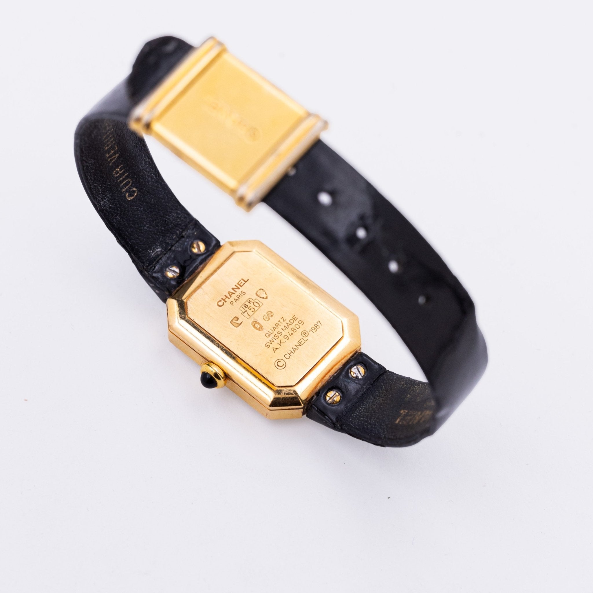 CHANEL PREMIERE RUBAN OR - montre vintage - Contre - Temps Paris