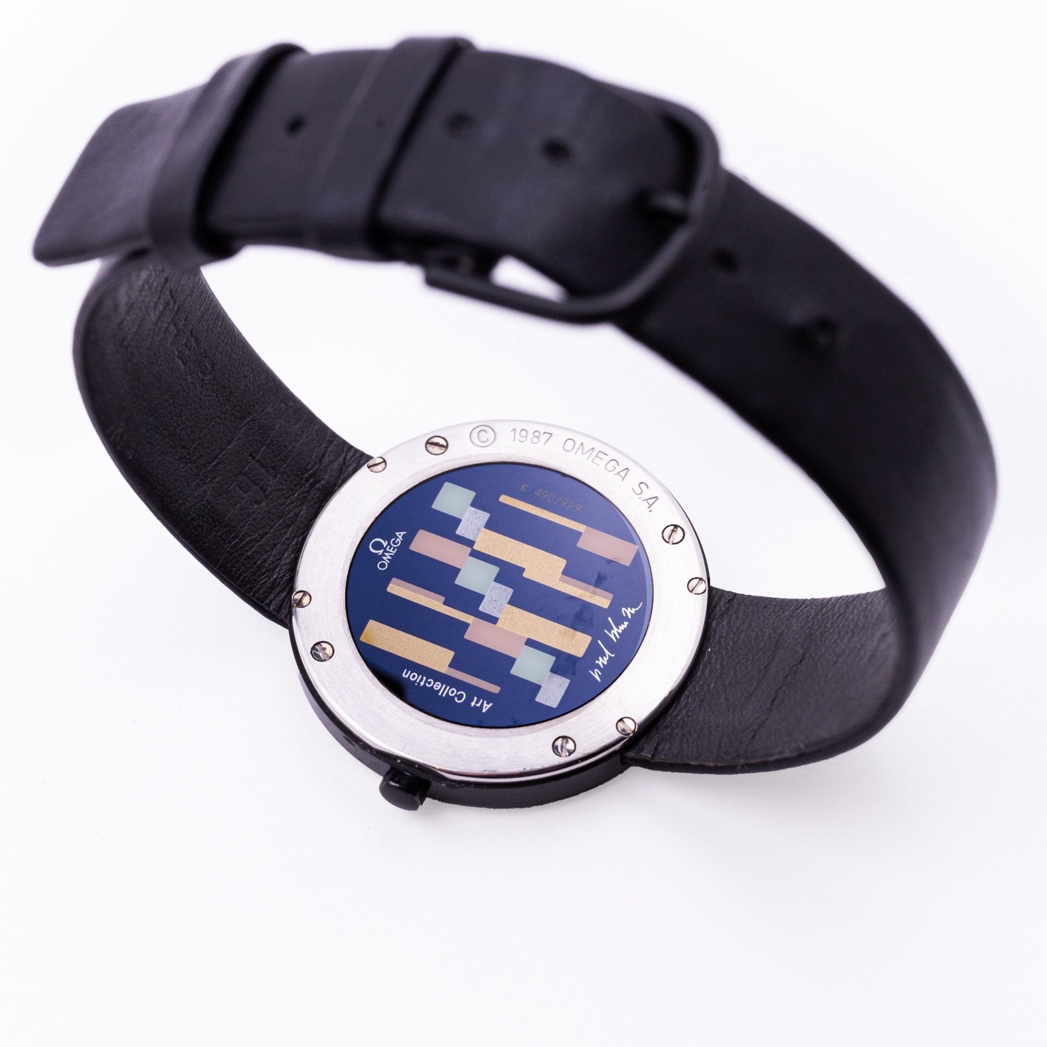 OMEGA ART COLLECTION 1987 - PAUL TALMAN - montre vintage - Contre - Temps Paris
