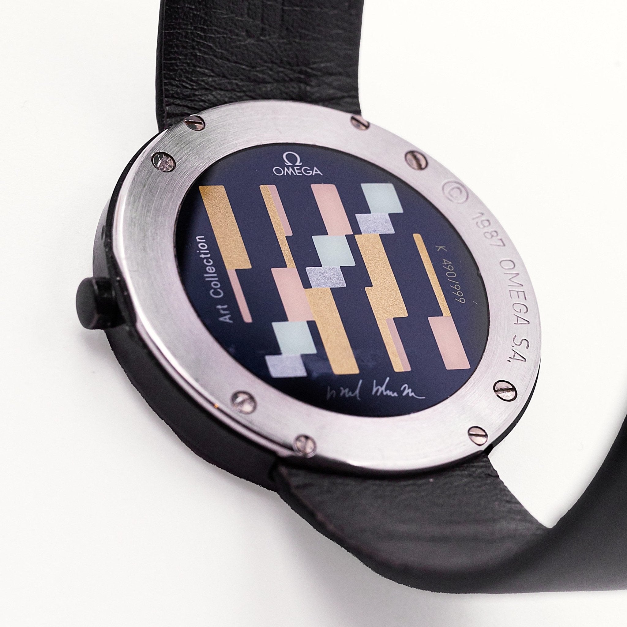 OMEGA ART COLLECTION 1987 - PAUL TALMAN - montre vintage - Contre - Temps Paris