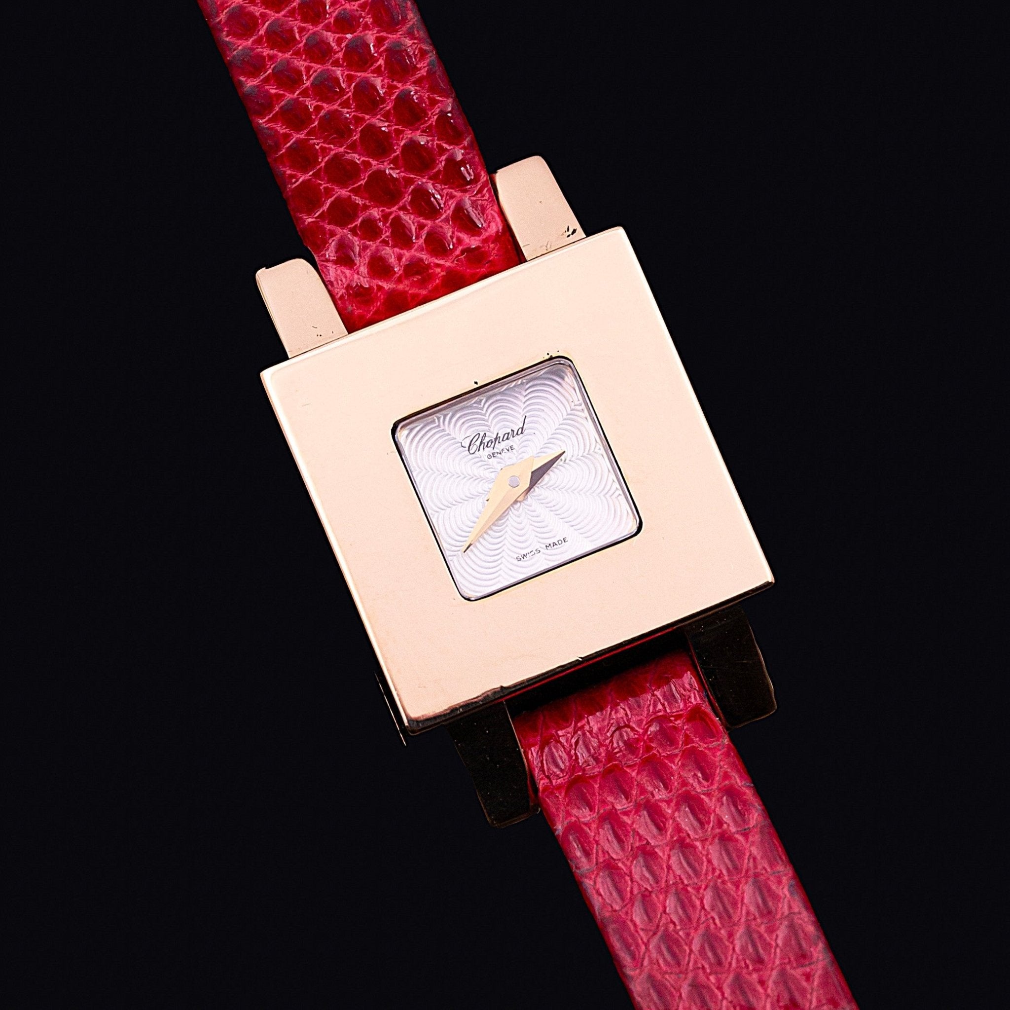 CHOPARD LADY CARREE OR - montre vintage - Contre - Temps Paris