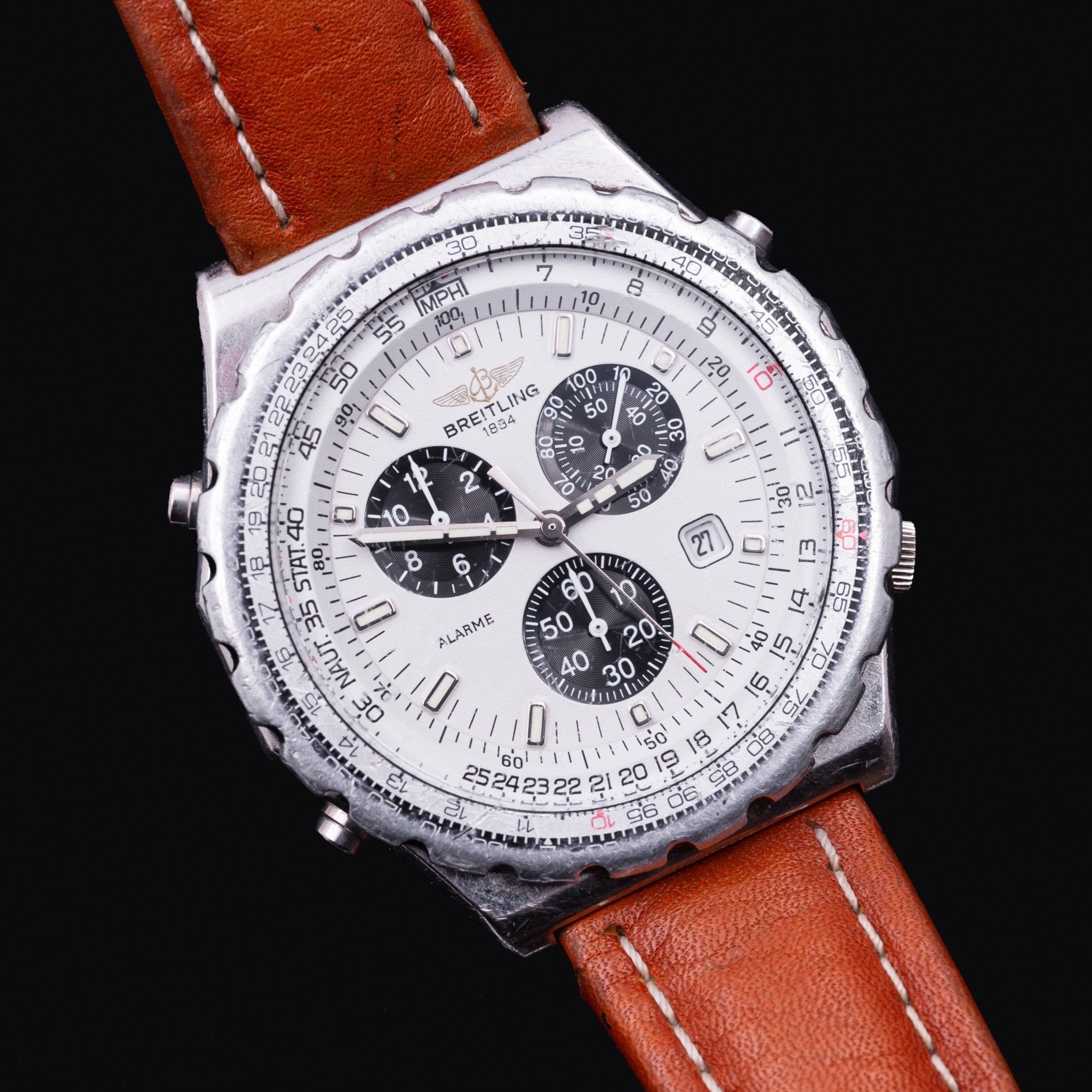 BREITLING NAVITIMER JUPITER PILOT - montre vintage - Contre - Temps Paris