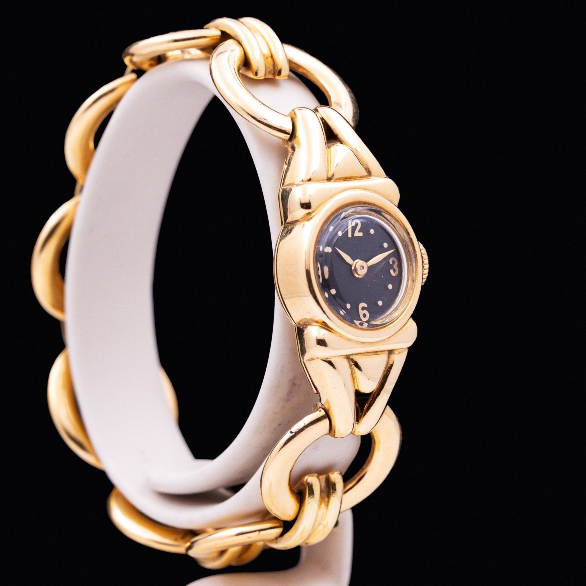 PATEK PHILIPPE LADY CLASSIQUE RONDE OR - montre vintage - Contre - Temps Paris