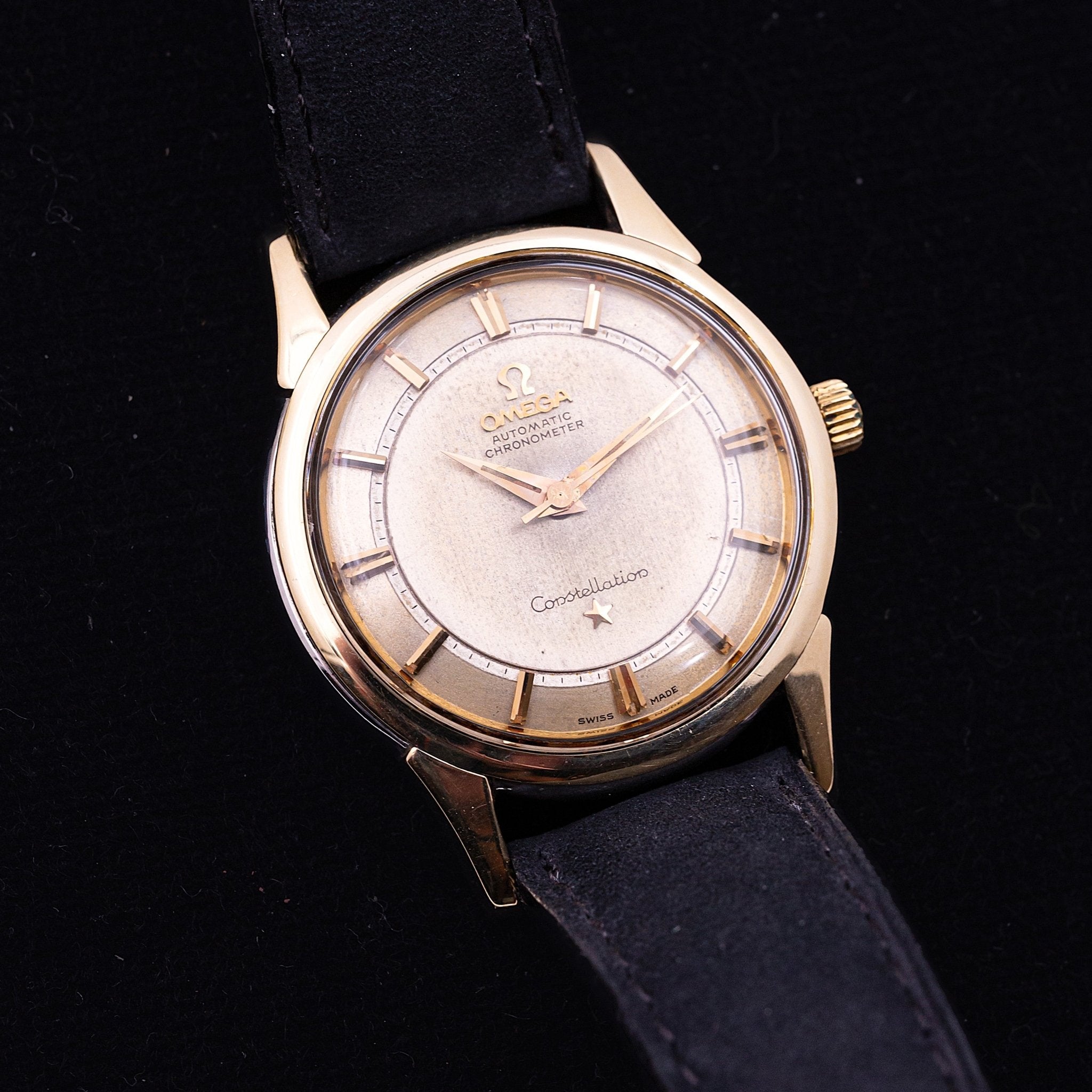 OMEGA CONSTELLATION AUTOMATIC CHRONOMETER - montre vintage - Contre - Temps Paris