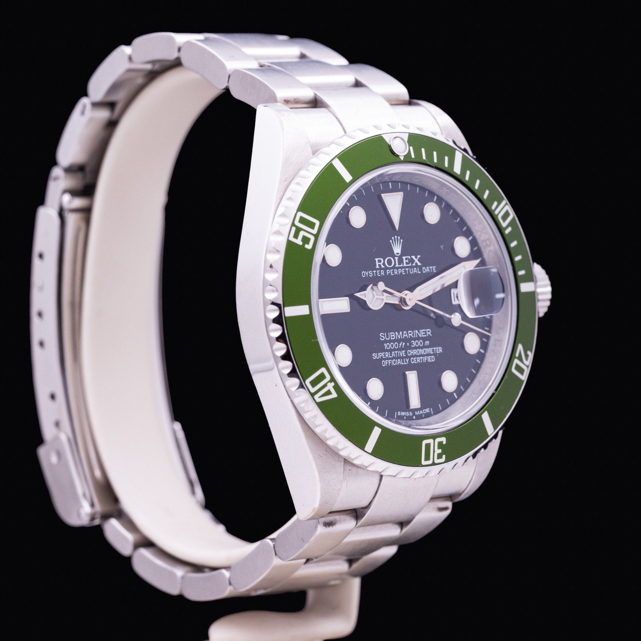 ROLEX SUBMARINER ANNIVERSAIRE REF 16610LV - montre vintage - Contre - Temps Paris