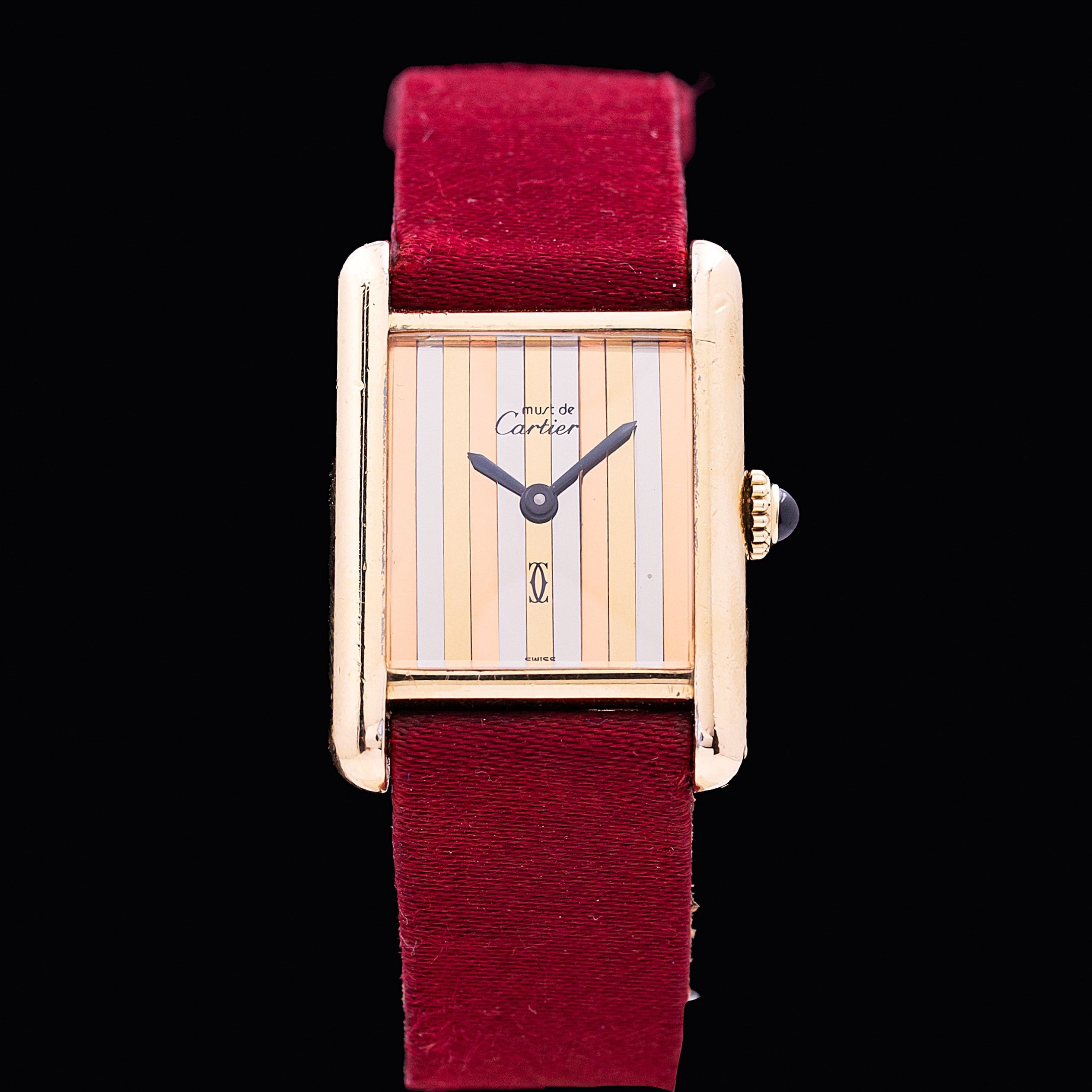 CARTIER TANK MUST LADY TRINITY