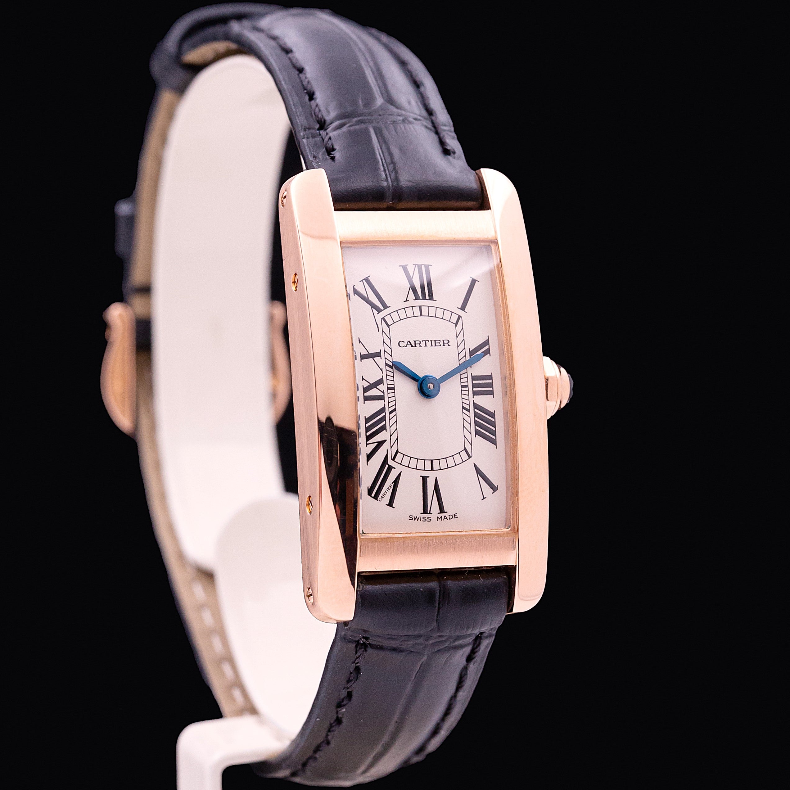 CARTIER TANK AMERCAINE LADY OR ROSE