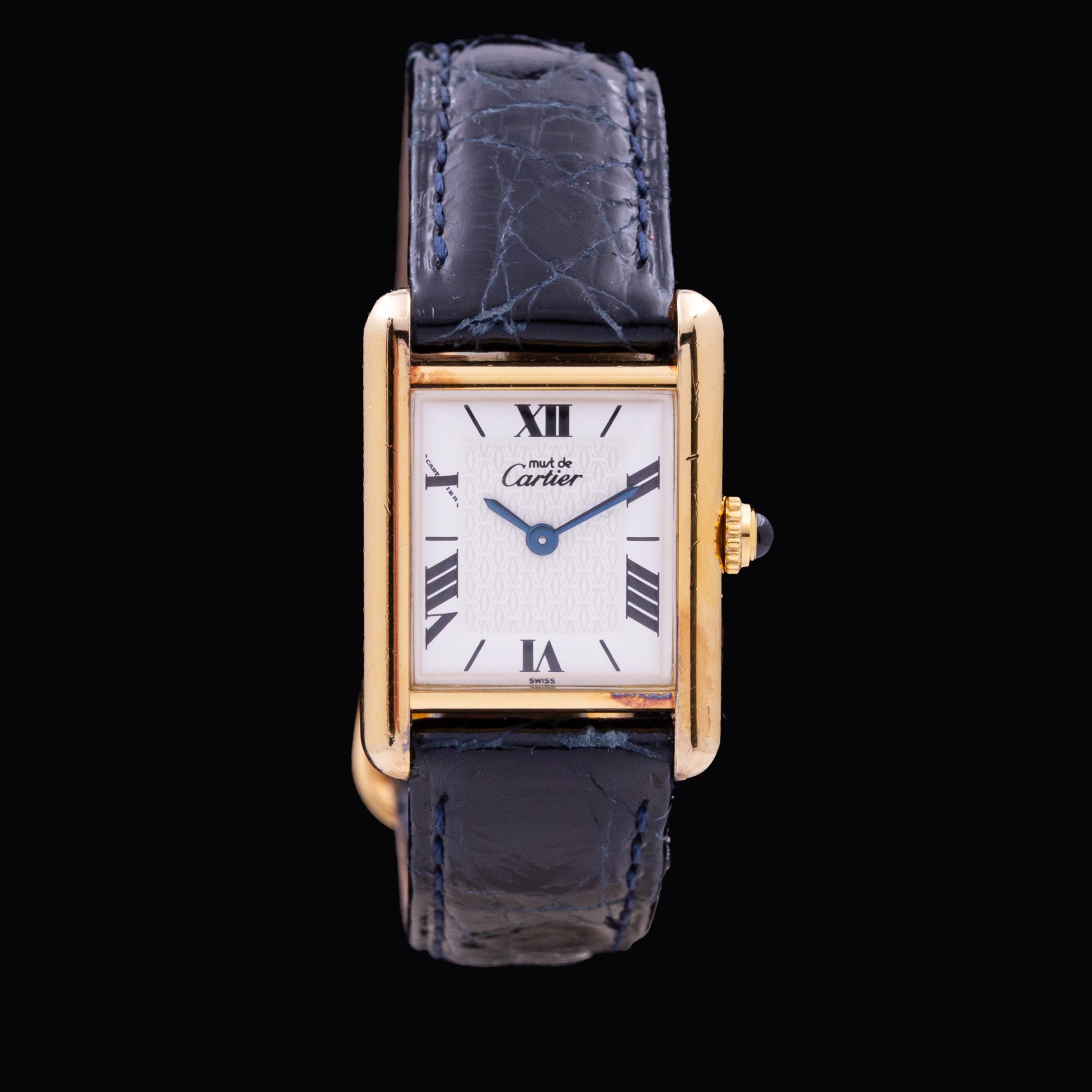 CARTIER TANK MUST LADY CADRAN MONOGRAMME