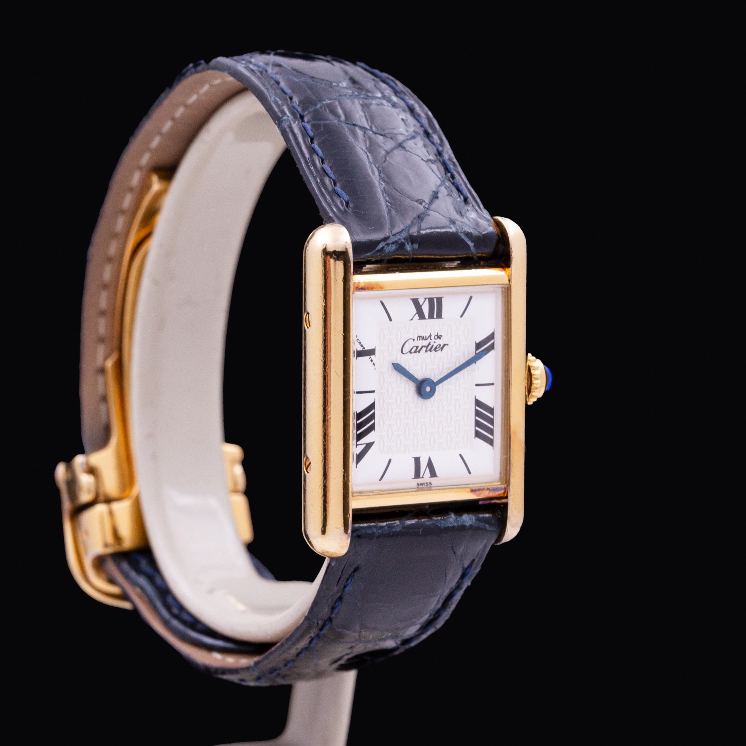 CARTIER TANK MUST LADY CADRAN MONOGRAMME