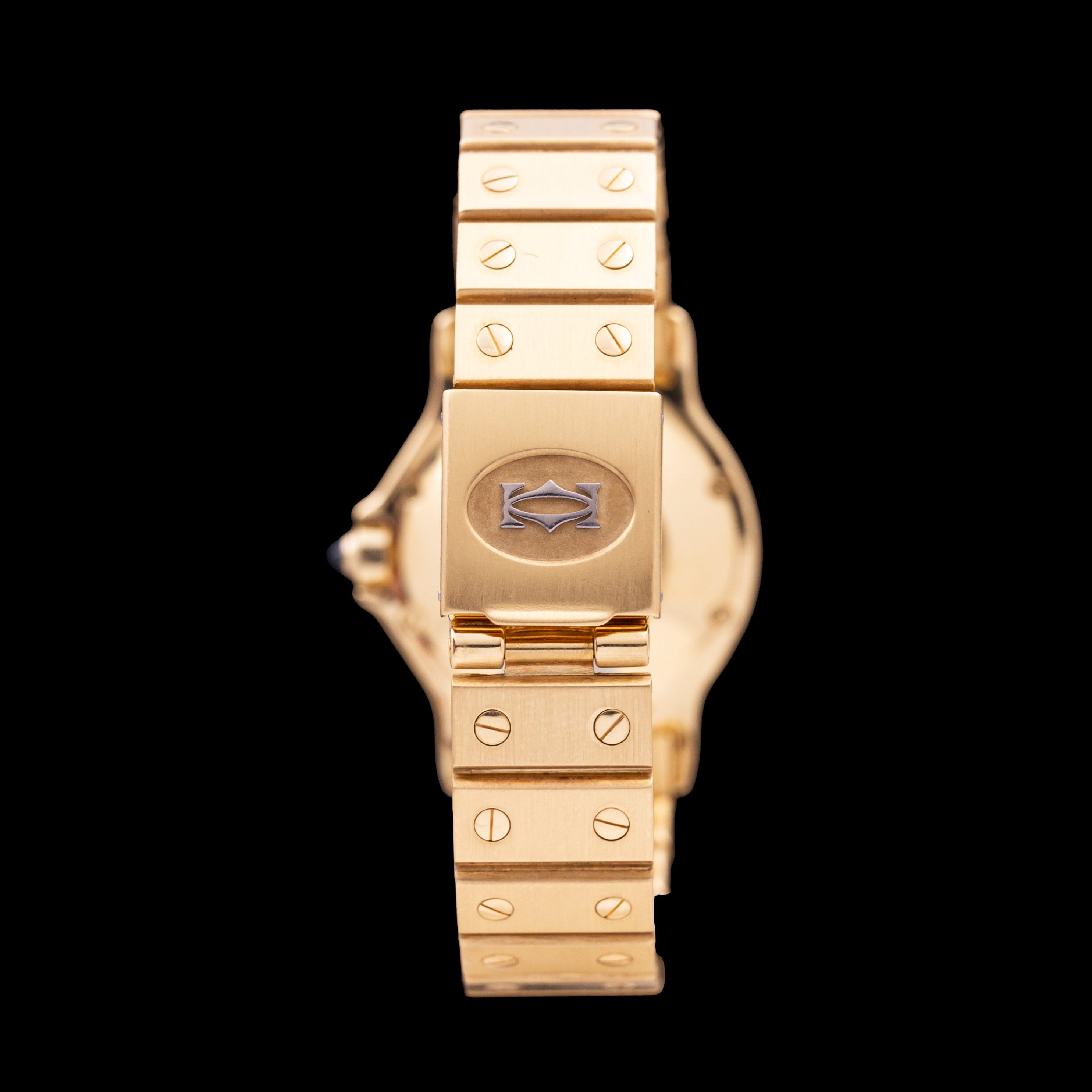 CARTIER SANTOS OCTOGONALE OR TAILLE HOMME