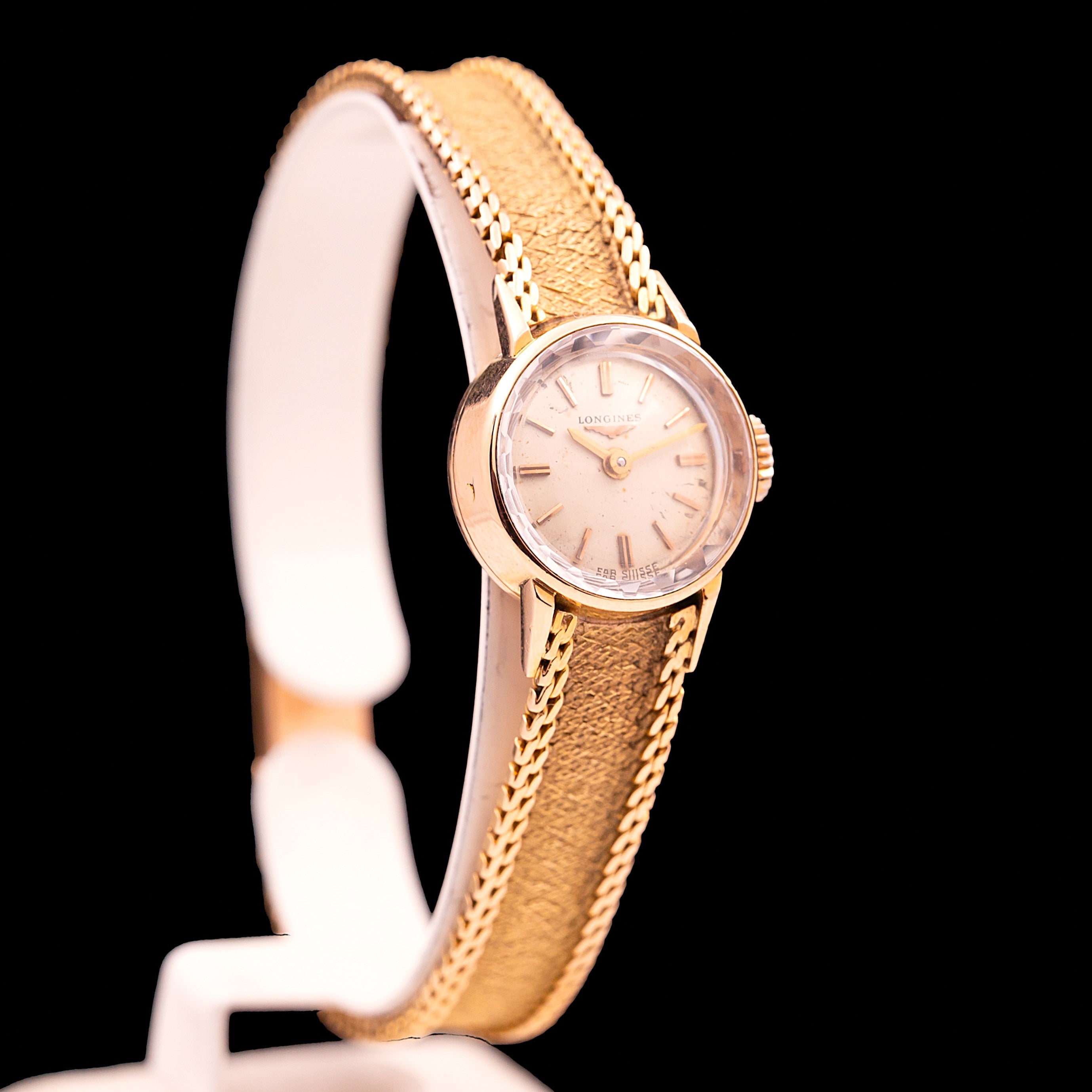 LONGINES LADY RONDE OR JAUNE