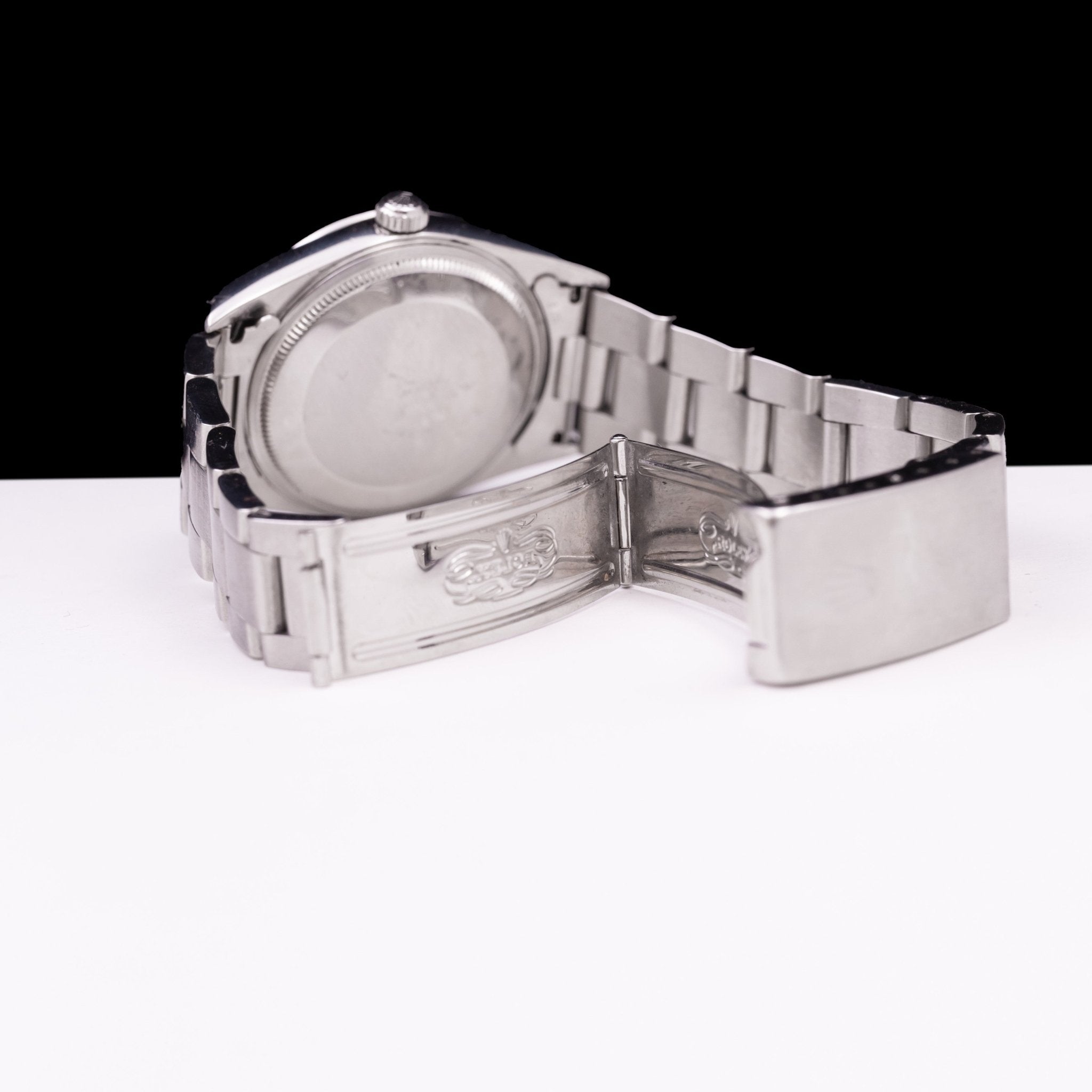 ROLEX AIR KING CADRAN 3 - 6 - 9 BLEU - montre vintage - Contre - Temps Paris