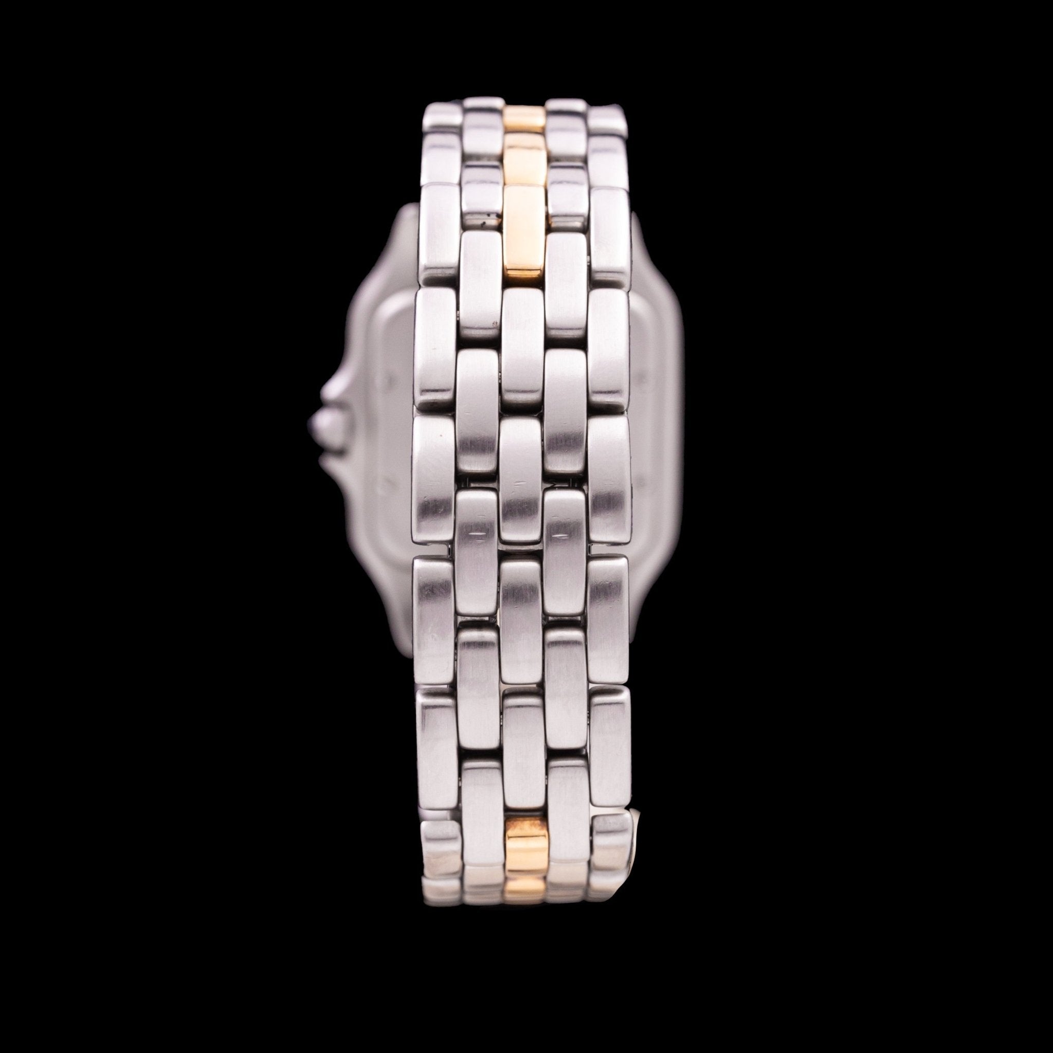 CARTIER PANTHERE OR ET ACIER MEDIUM - montre vintage - Contre - Temps Paris