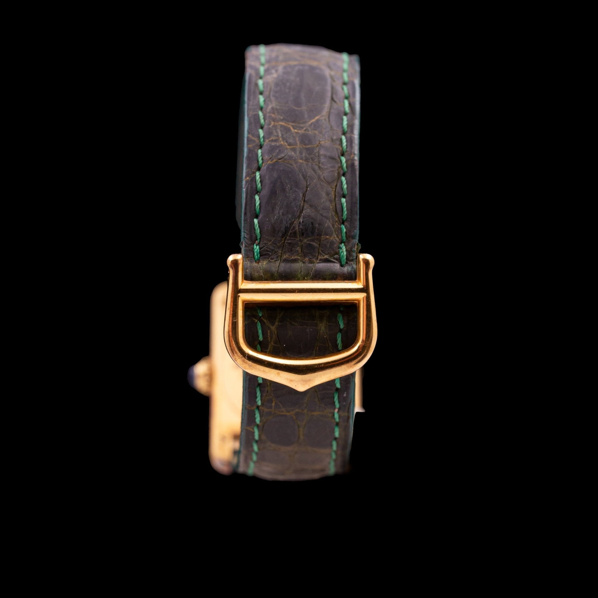 CARTIER TANK MUST LADY CHIFFRES ROMAINS AGRANDIS - montre vintage - Contre - Temps Paris