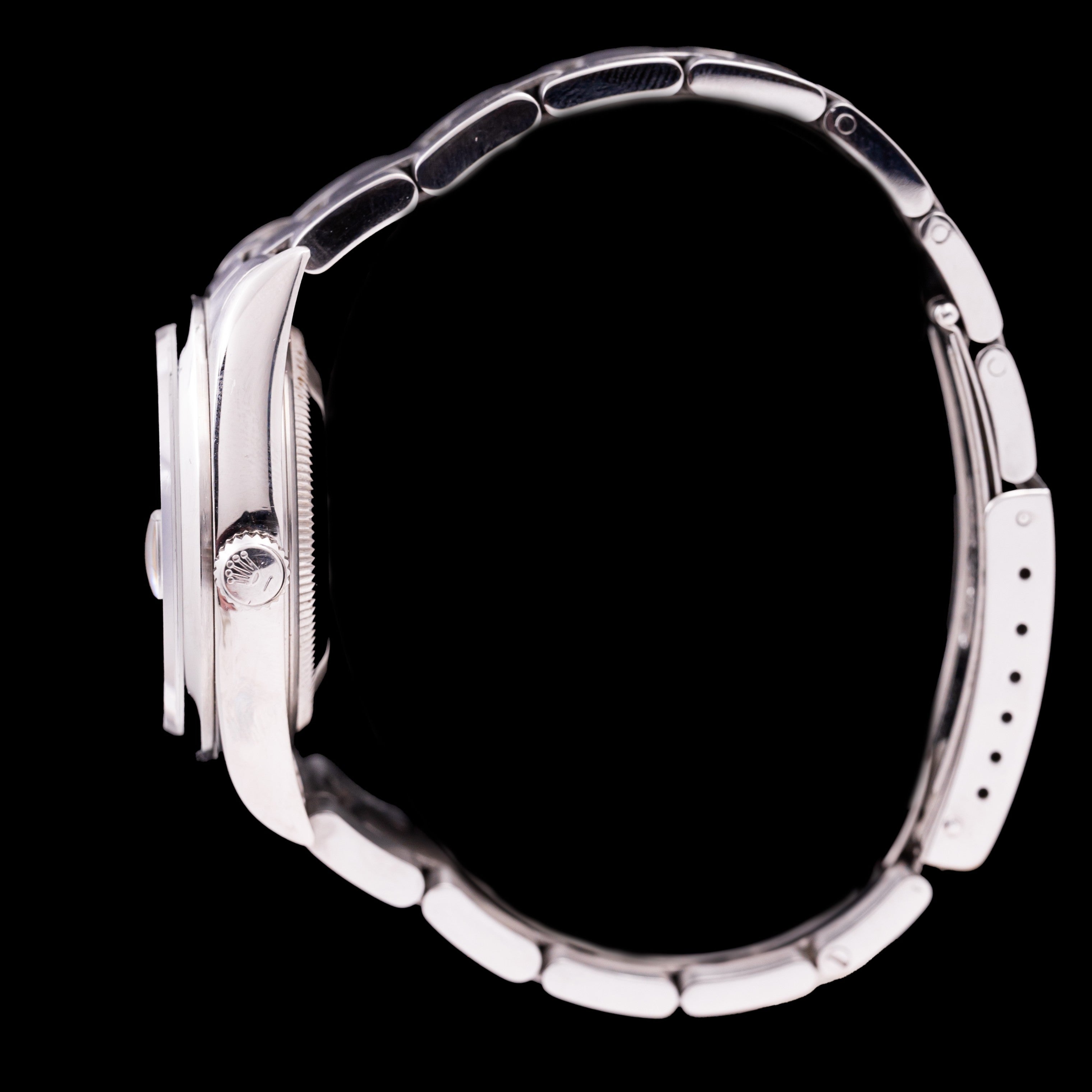 ROLEX OYSTER DATE NOIR SAPHIR